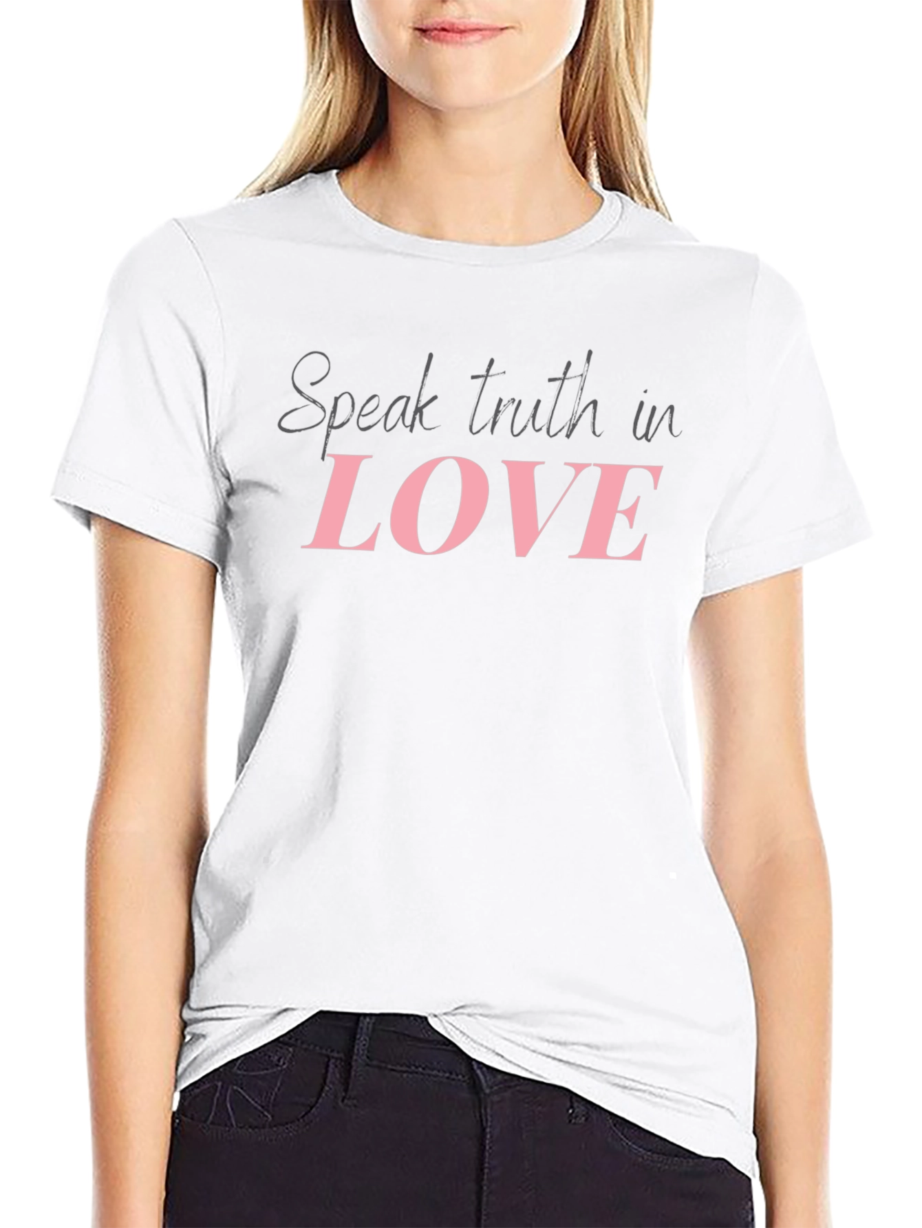 Speak Truth in Love T-Shirt - Stylish Religious Apparel