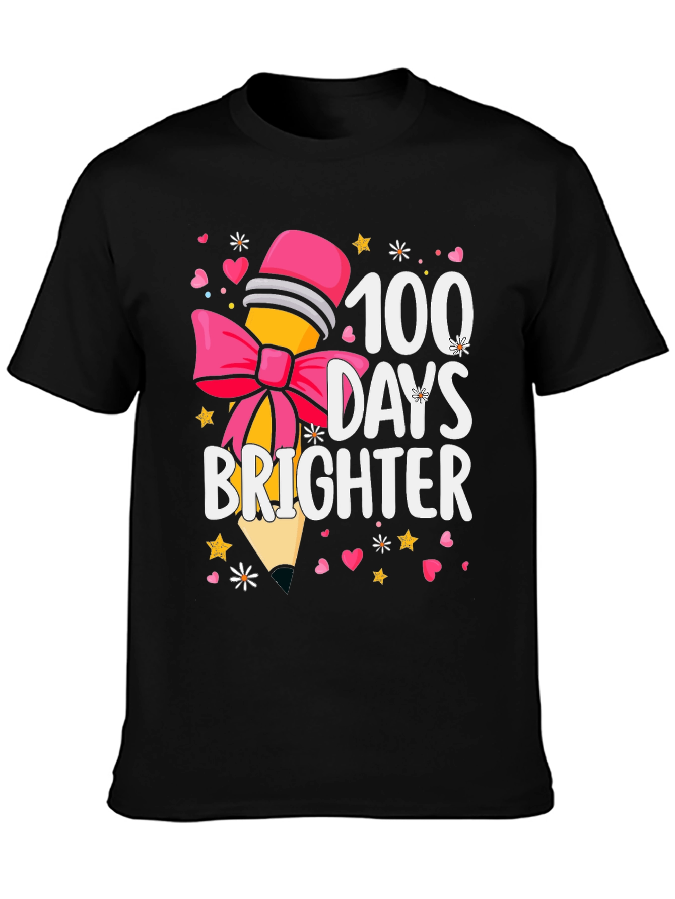 100 Days Brighter Teacher T-Shirt