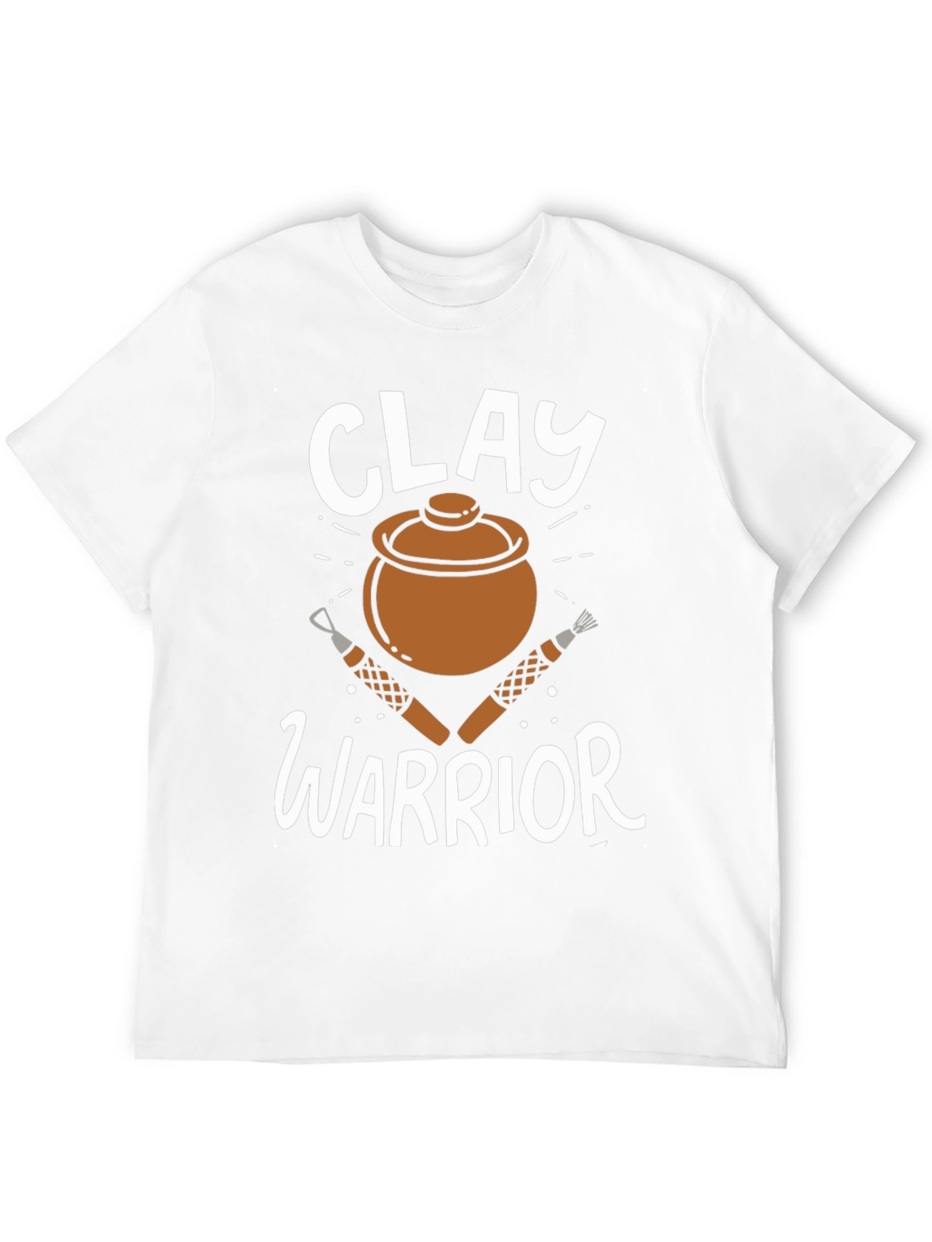 Clay Warrior T-Shirt - Pottery Lover Gift