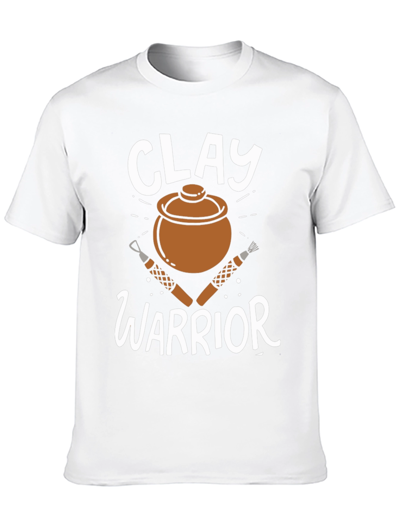Clay Warrior T-Shirt - Pottery Lover Gift