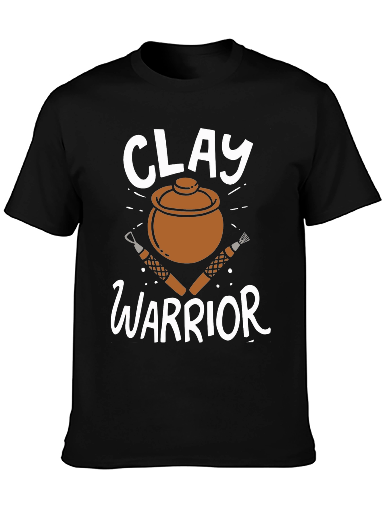Clay Warrior T-Shirt - Pottery Lover Gift