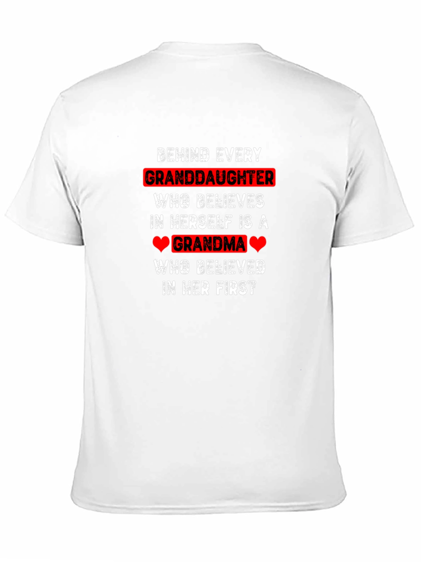 Granddaughter Grandma Graphic Tee