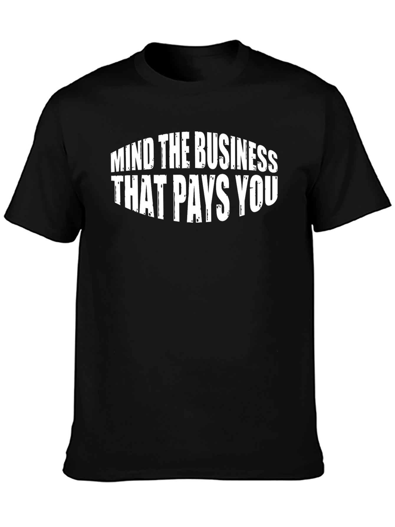 Mind The Business Black T-Shirt