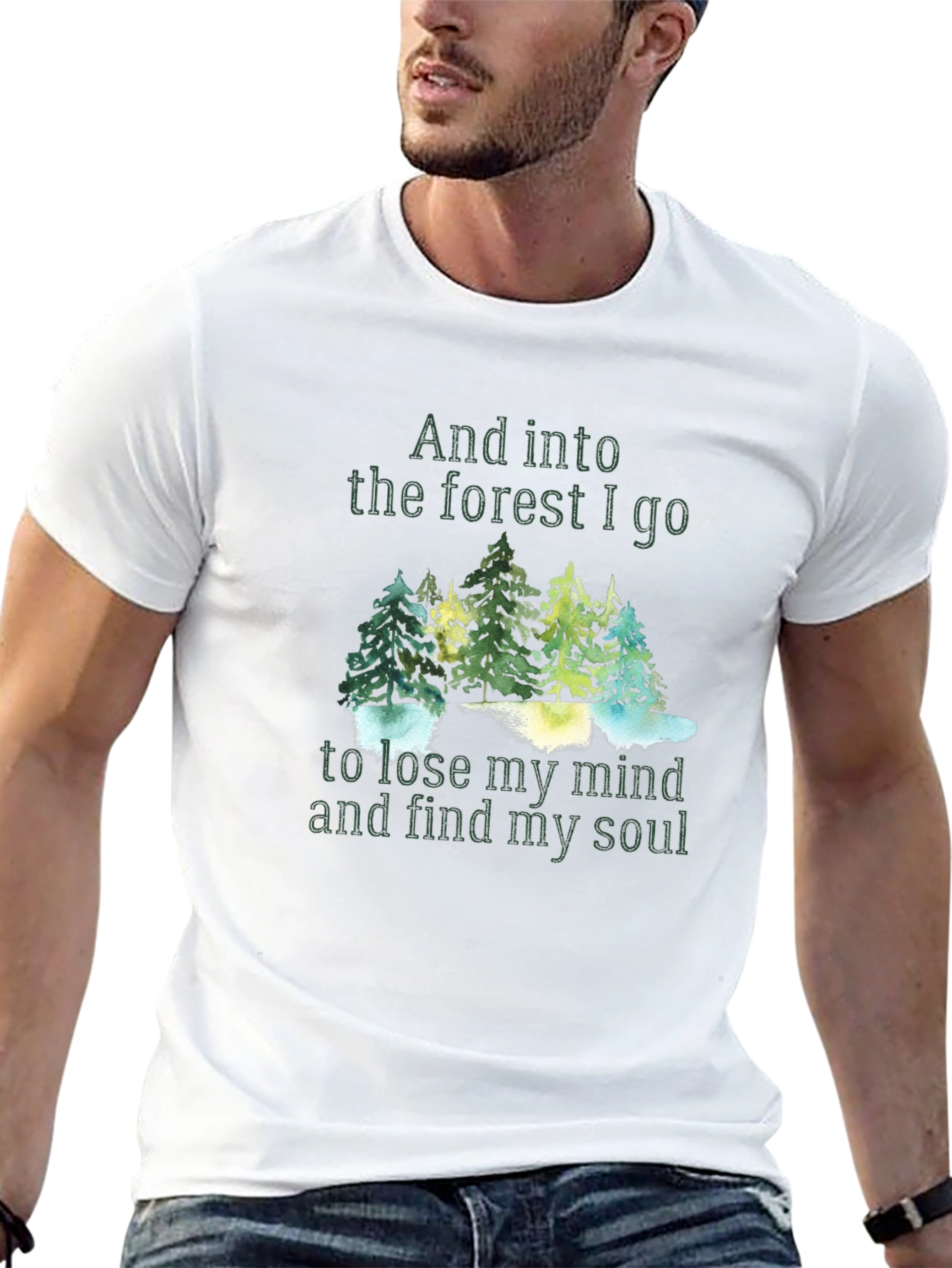 Forest Soul Graphic T-Shirt - Wanderlust Design
