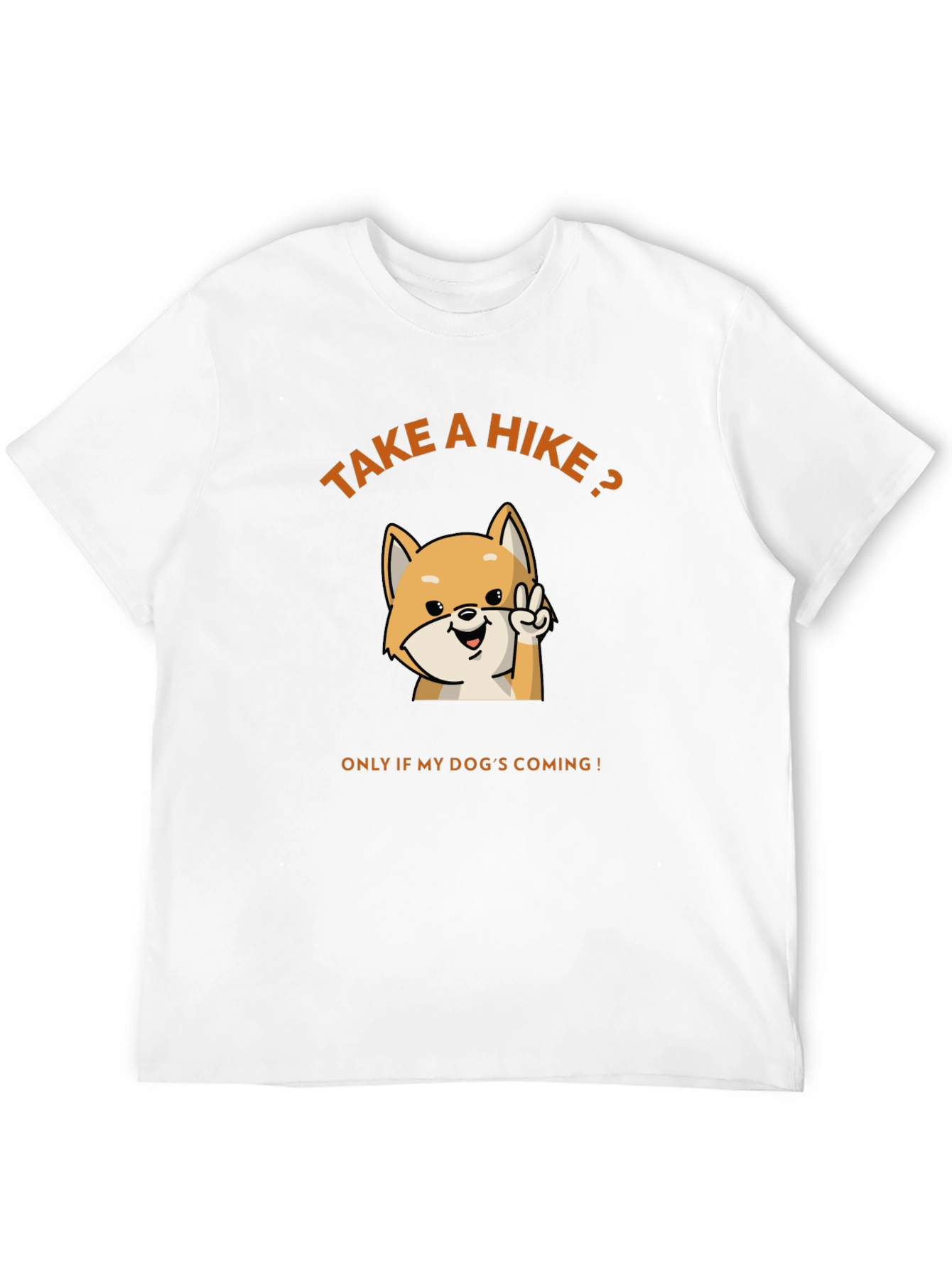 Take a Hike? Dog Lovers Black Graphic Tee