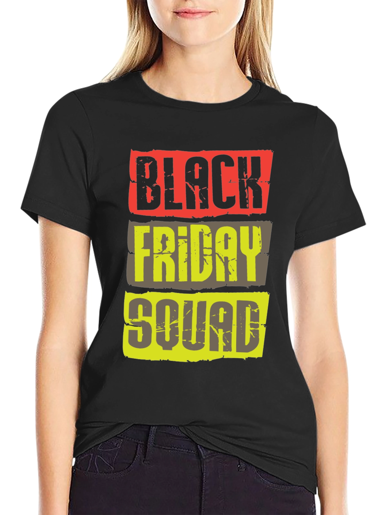 Black Friday Squad T-Shirt - Stylish Holiday Apparel