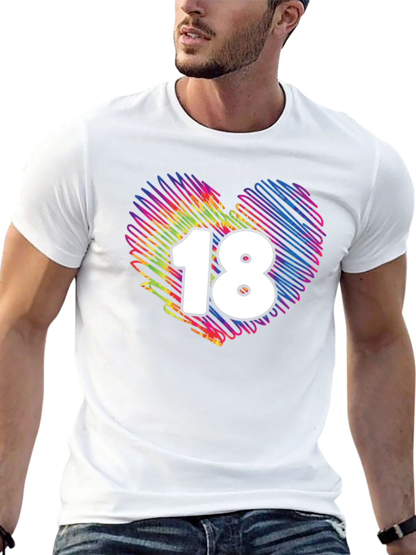 18th Birthday Heart T-Shirt