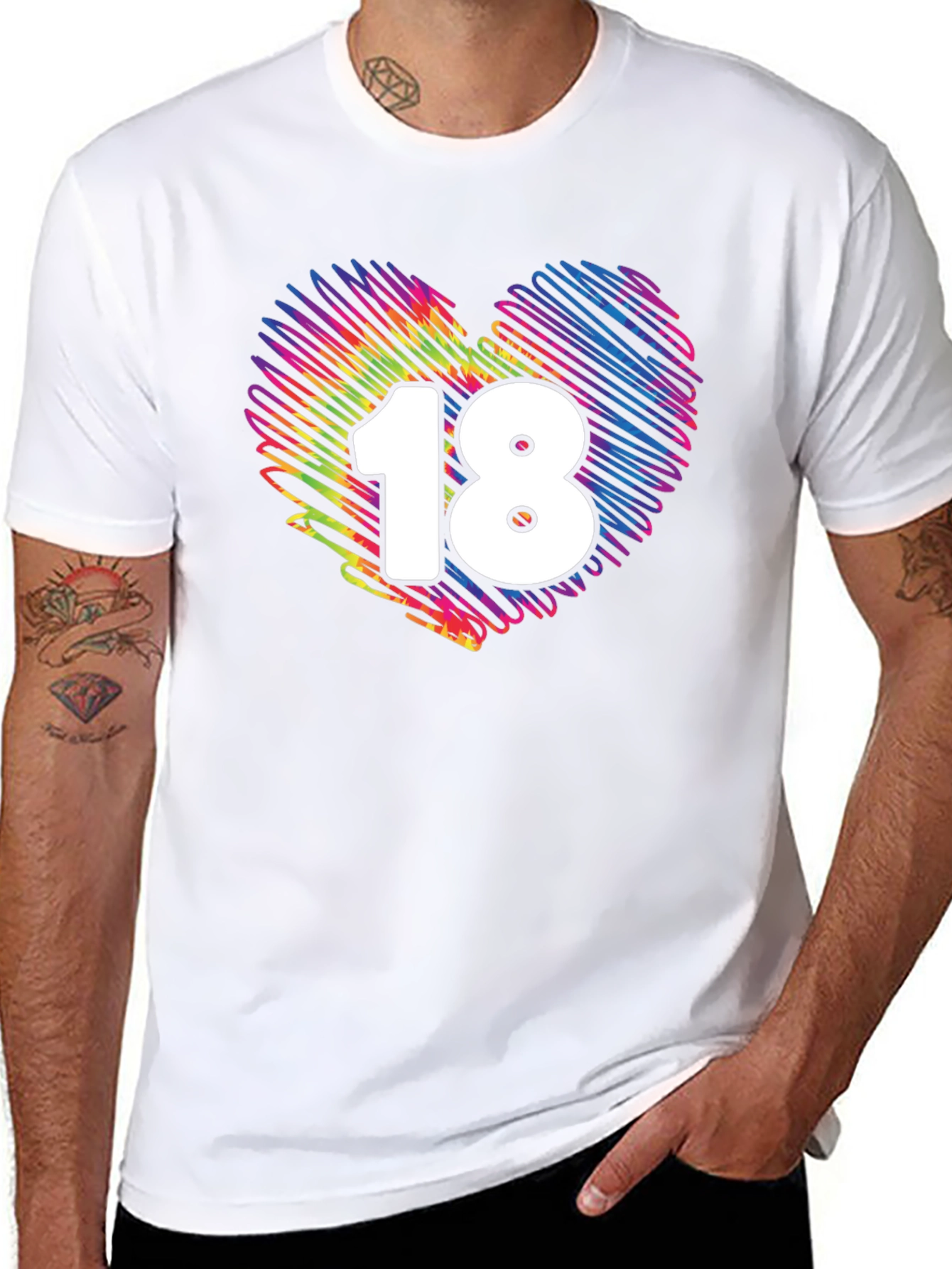 18th Birthday Heart T-Shirt