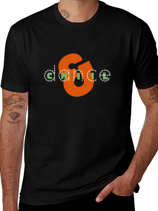 Chill & Dance Graphic Tee - Stylish Comfort