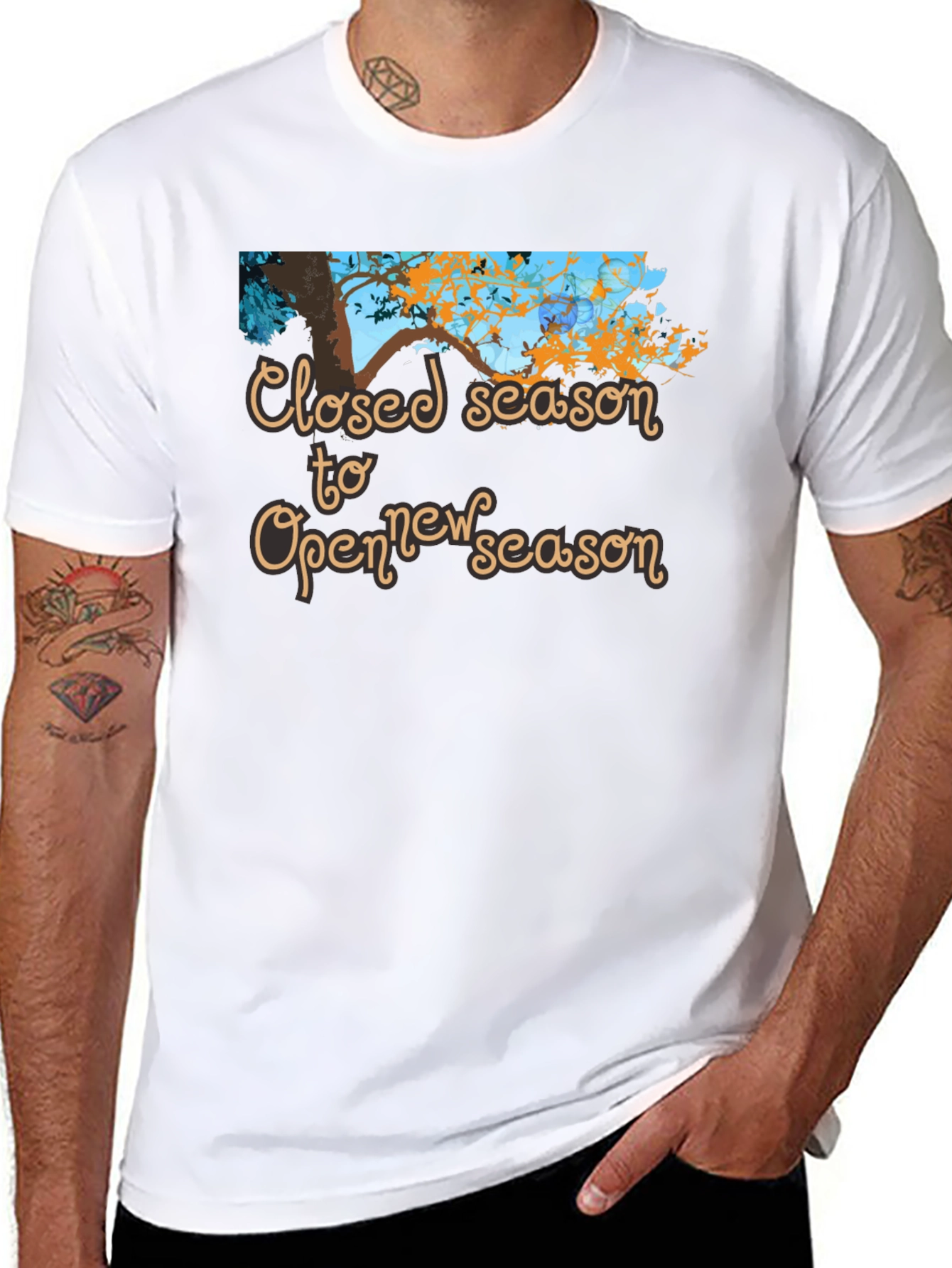 Closed Season to Open New Season T-Shirt