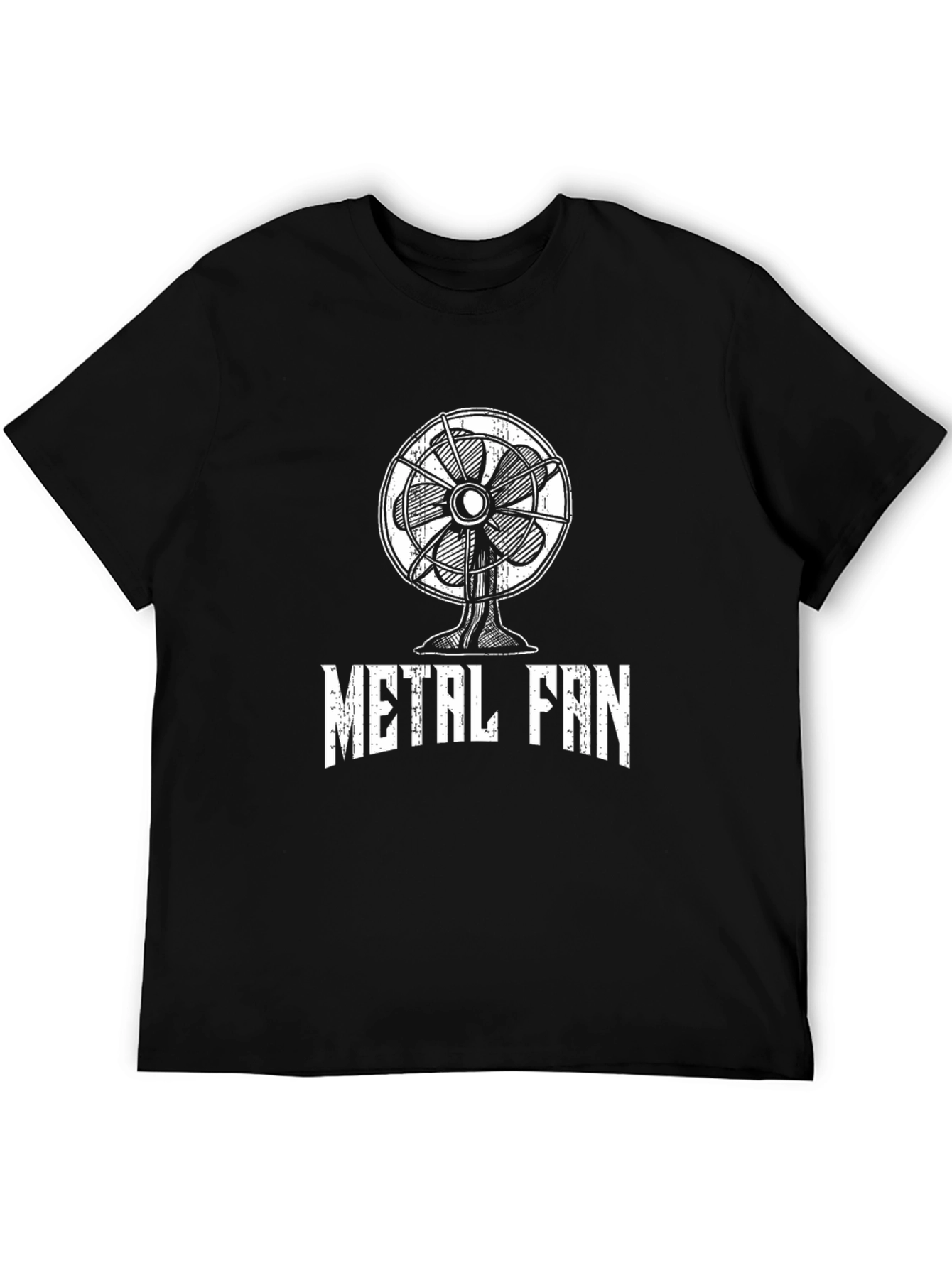 Metal Fan Graphic Tee - Classic & Cool