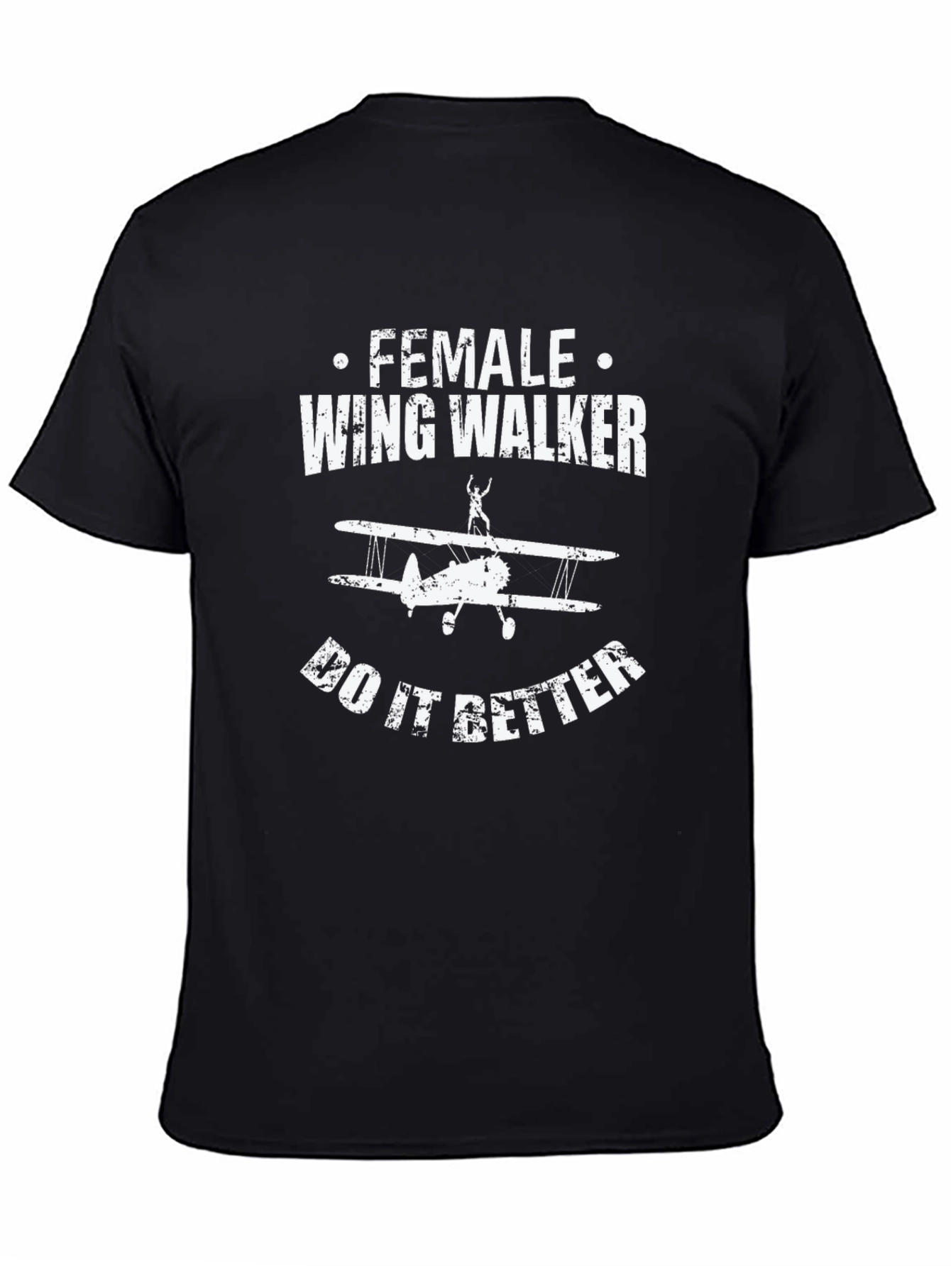 Female Wing Walker T-Shirt - Aviation Tee