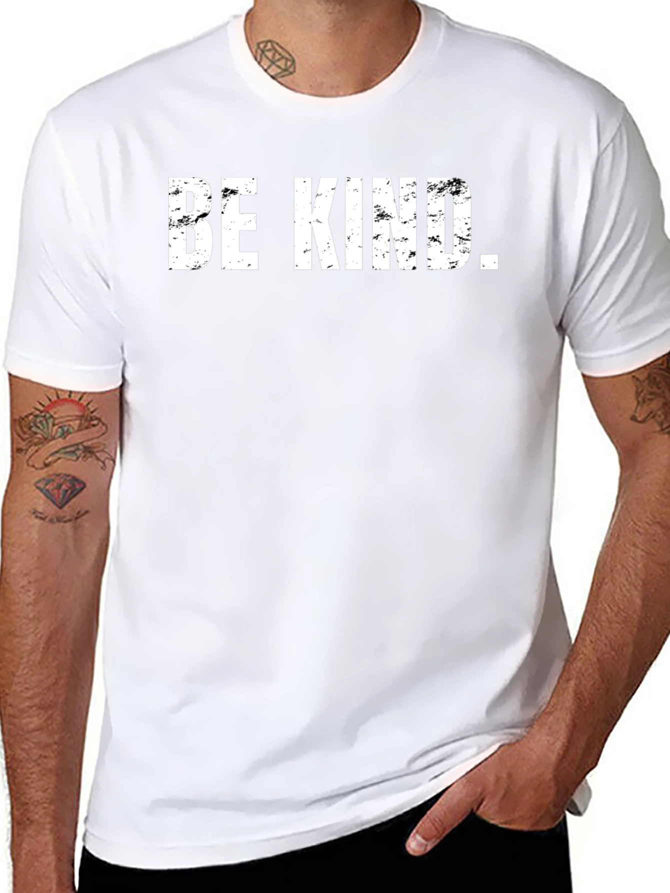 Be Kind T-Shirt - Short Sleeve Crew Neck