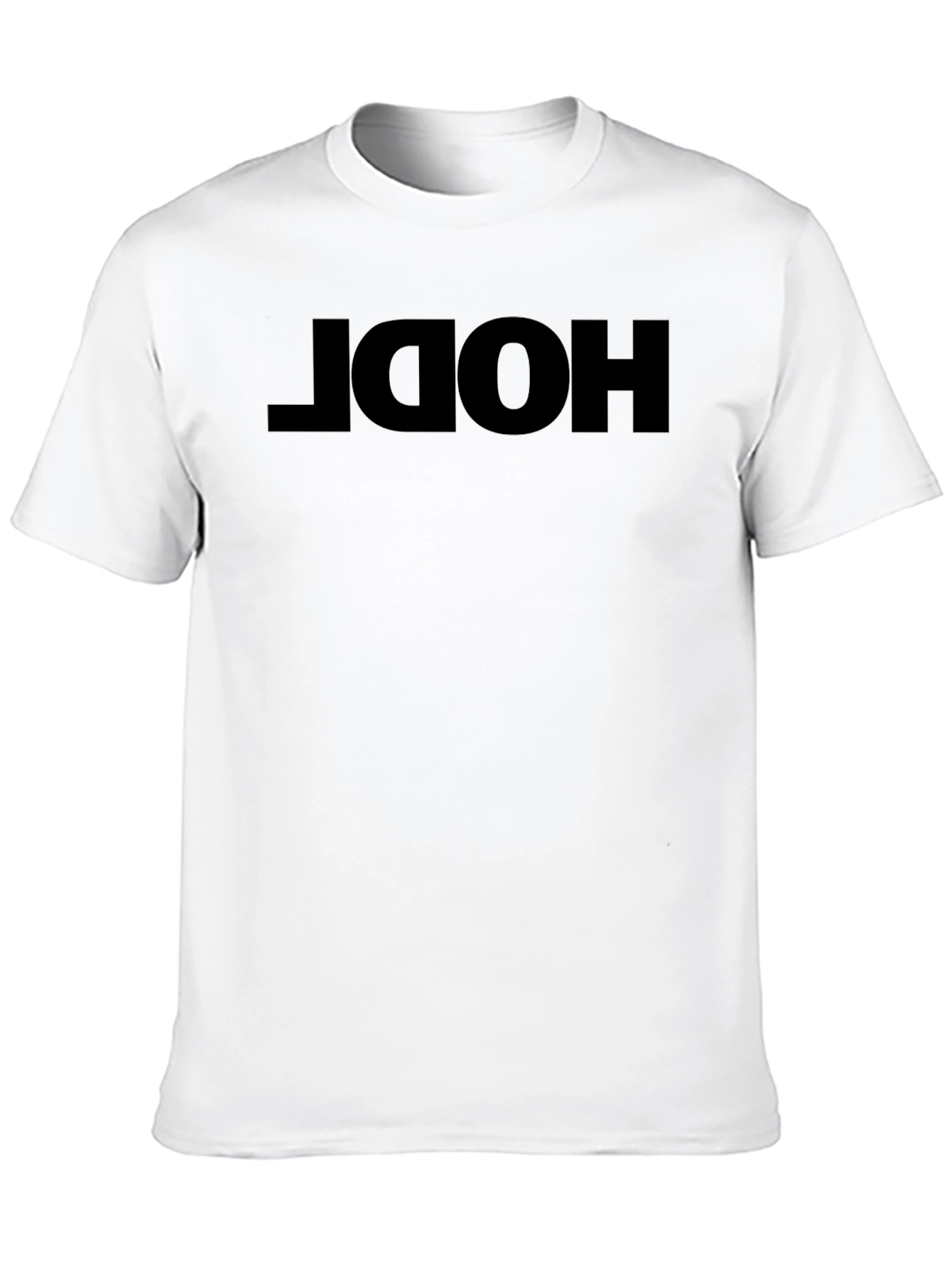 HODL Black T-Shirt - Crypto Investor Apparel