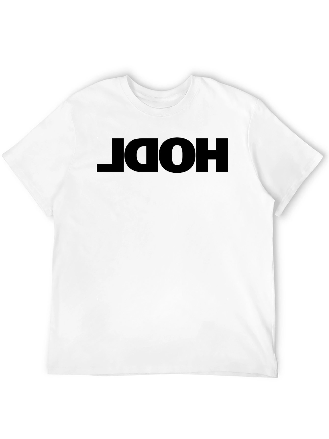 HODL Black T-Shirt - Crypto Investor Apparel