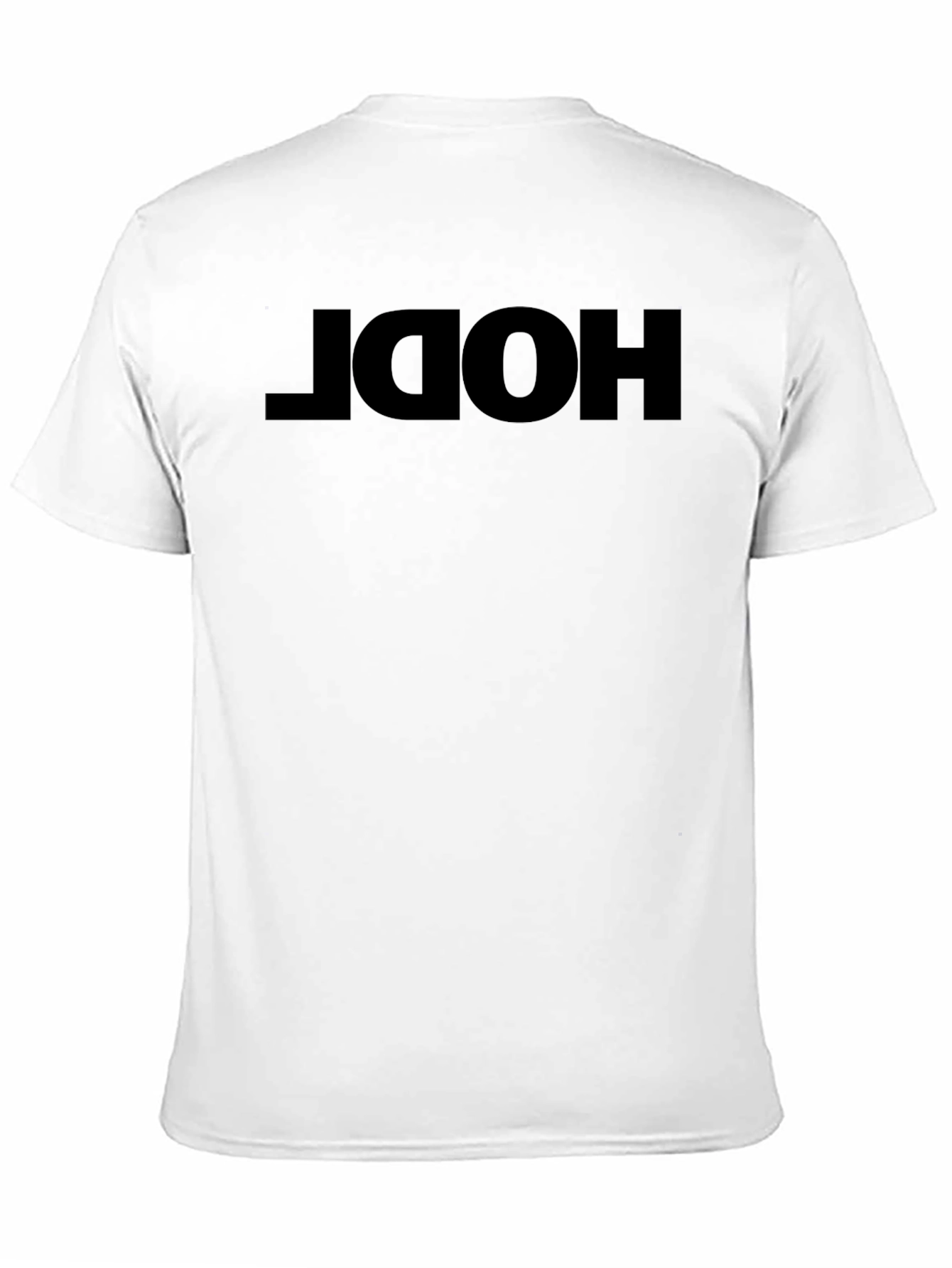 HODL Black T-Shirt - Crypto Investor Apparel
