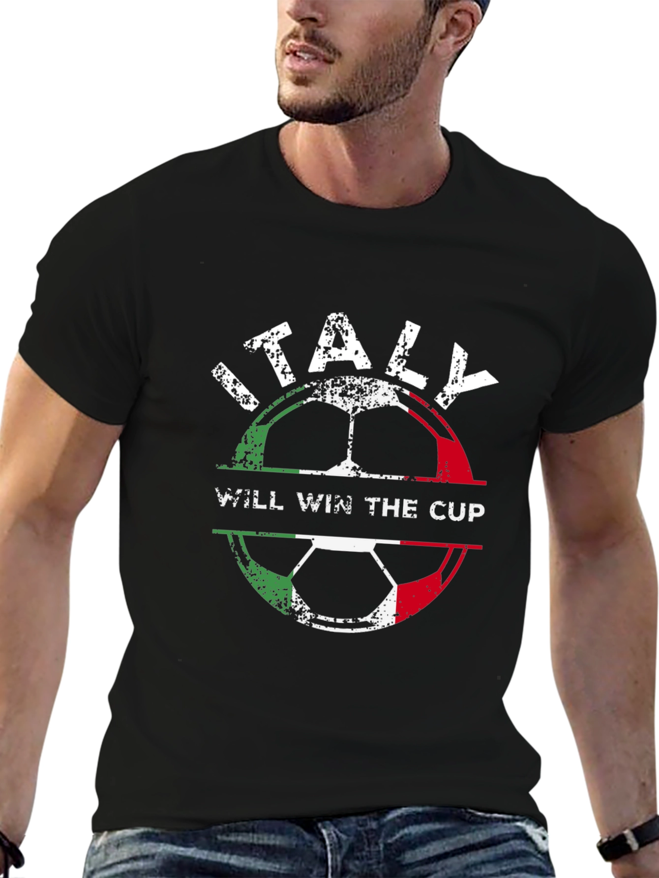 Italy Will Win the Cup Graphic T-Shirt