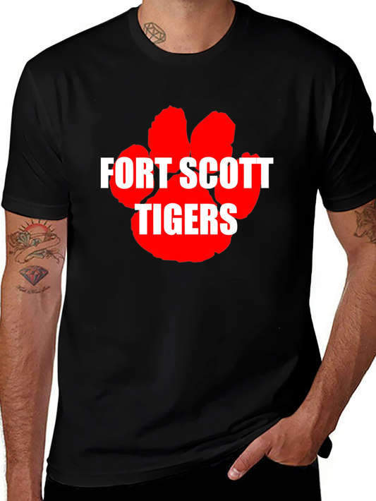 Fort Scott Tigers Graphic Tee - Black