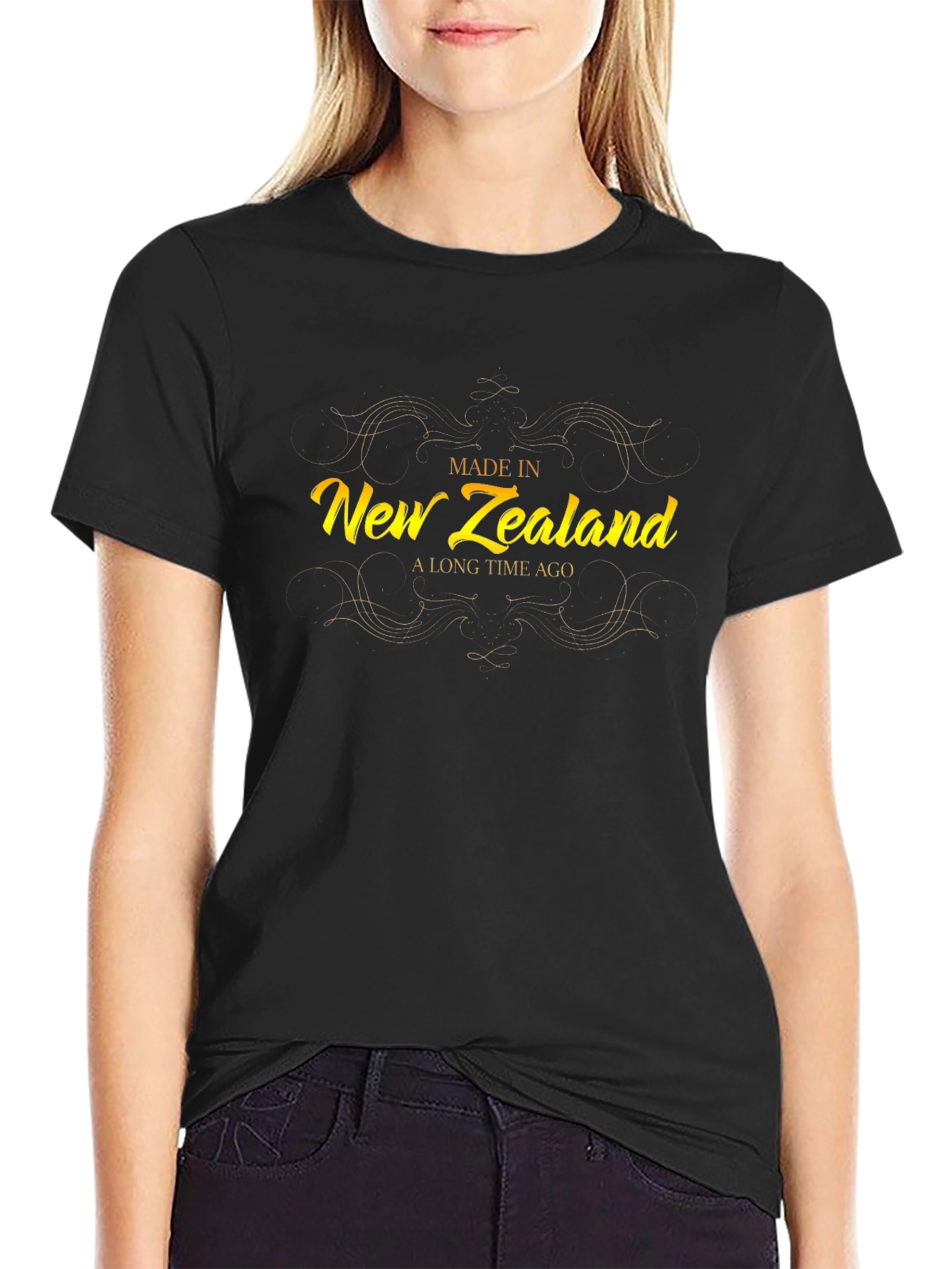 Made in New Zealand T-Shirt - Black