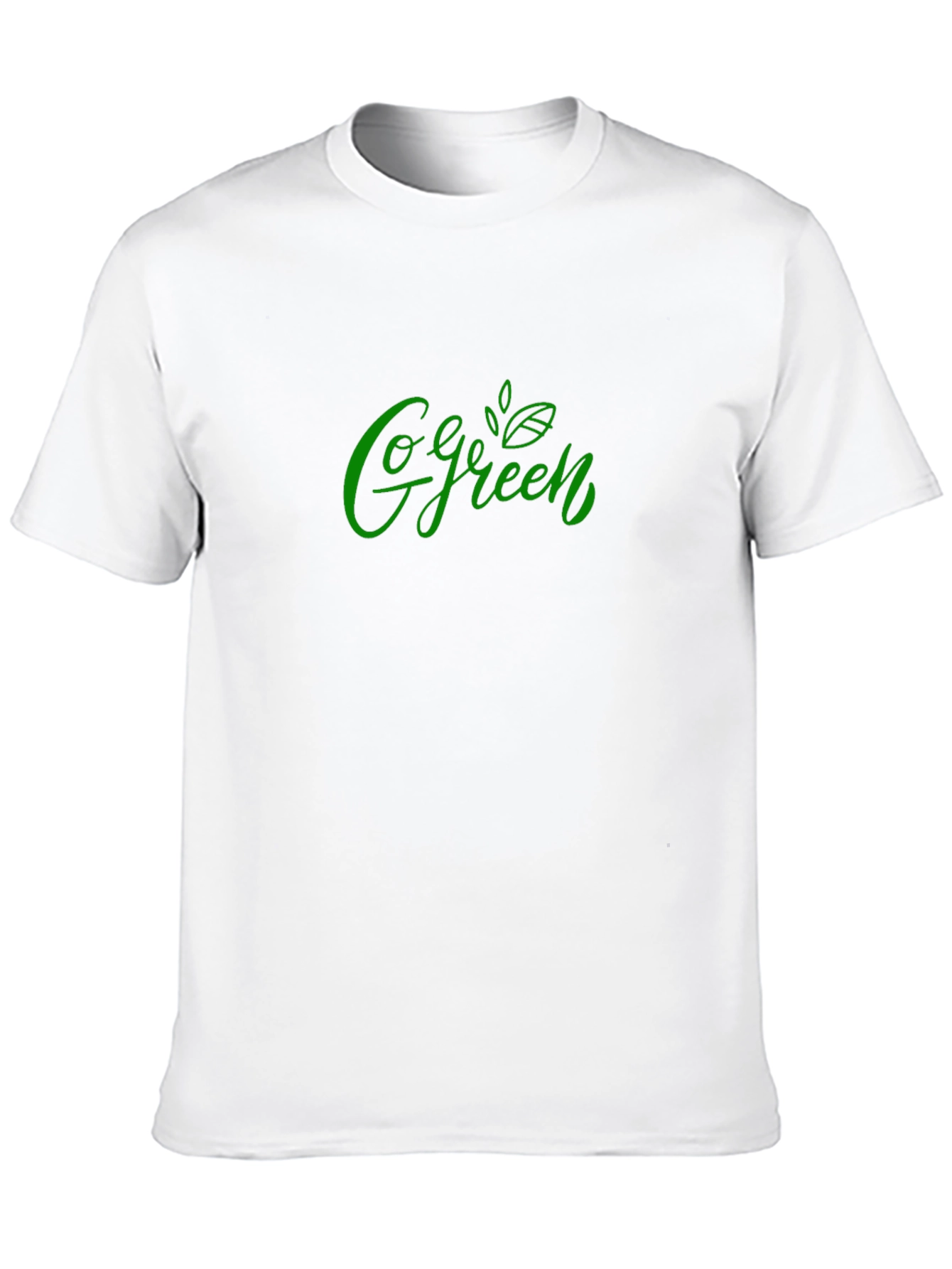 Go Green Graphic Tee - Eco Friendly Style