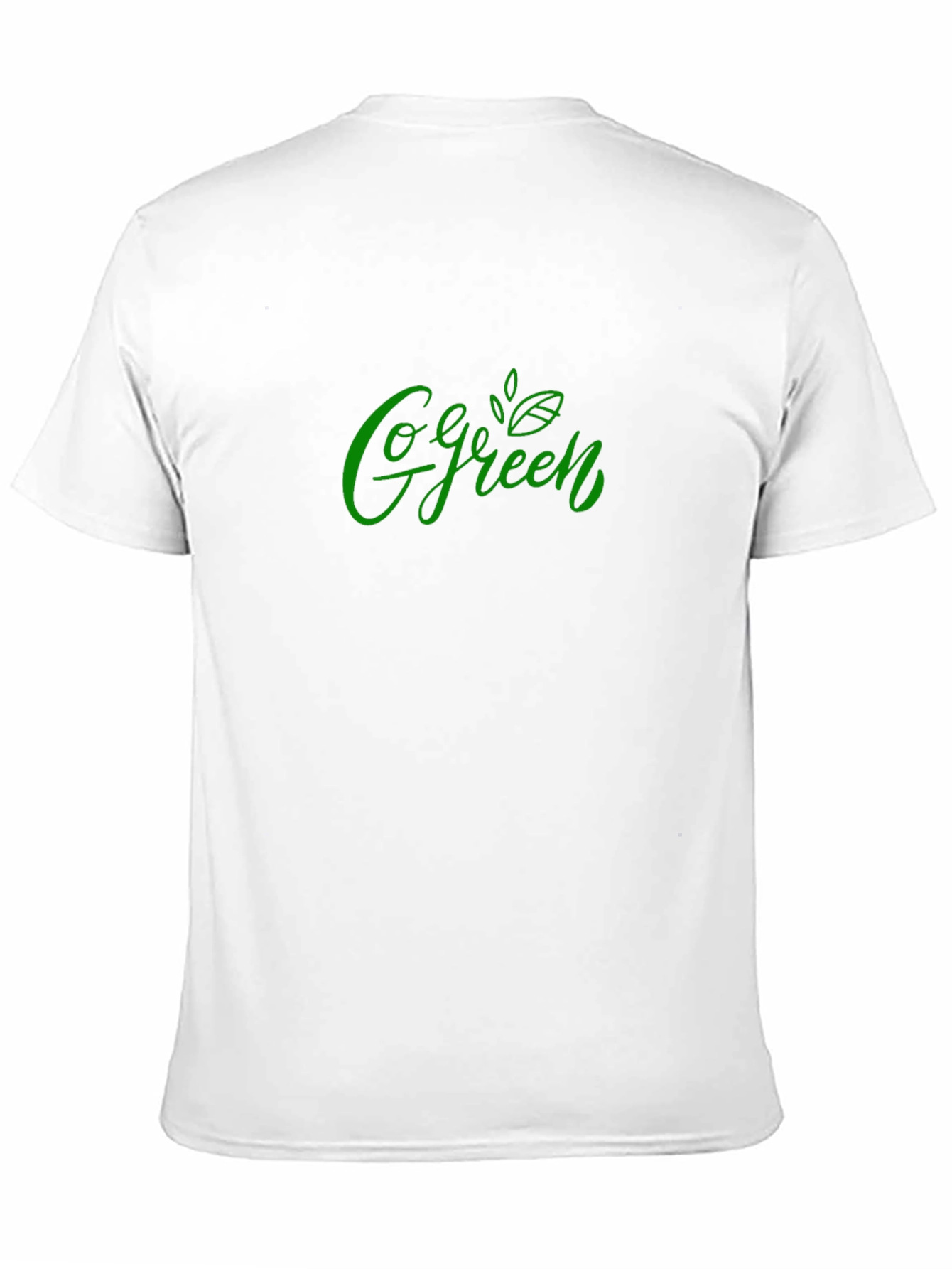 Go Green Graphic Tee - Eco Friendly Style