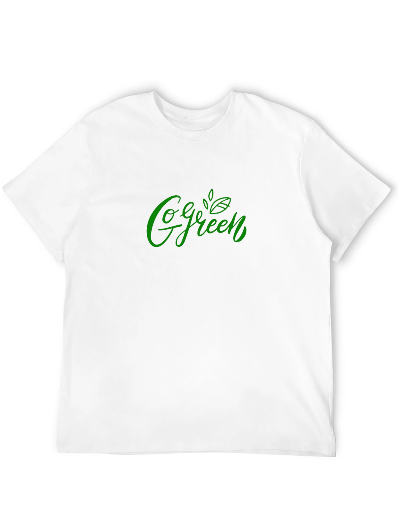 Go Green Graphic Tee - Eco Friendly Style