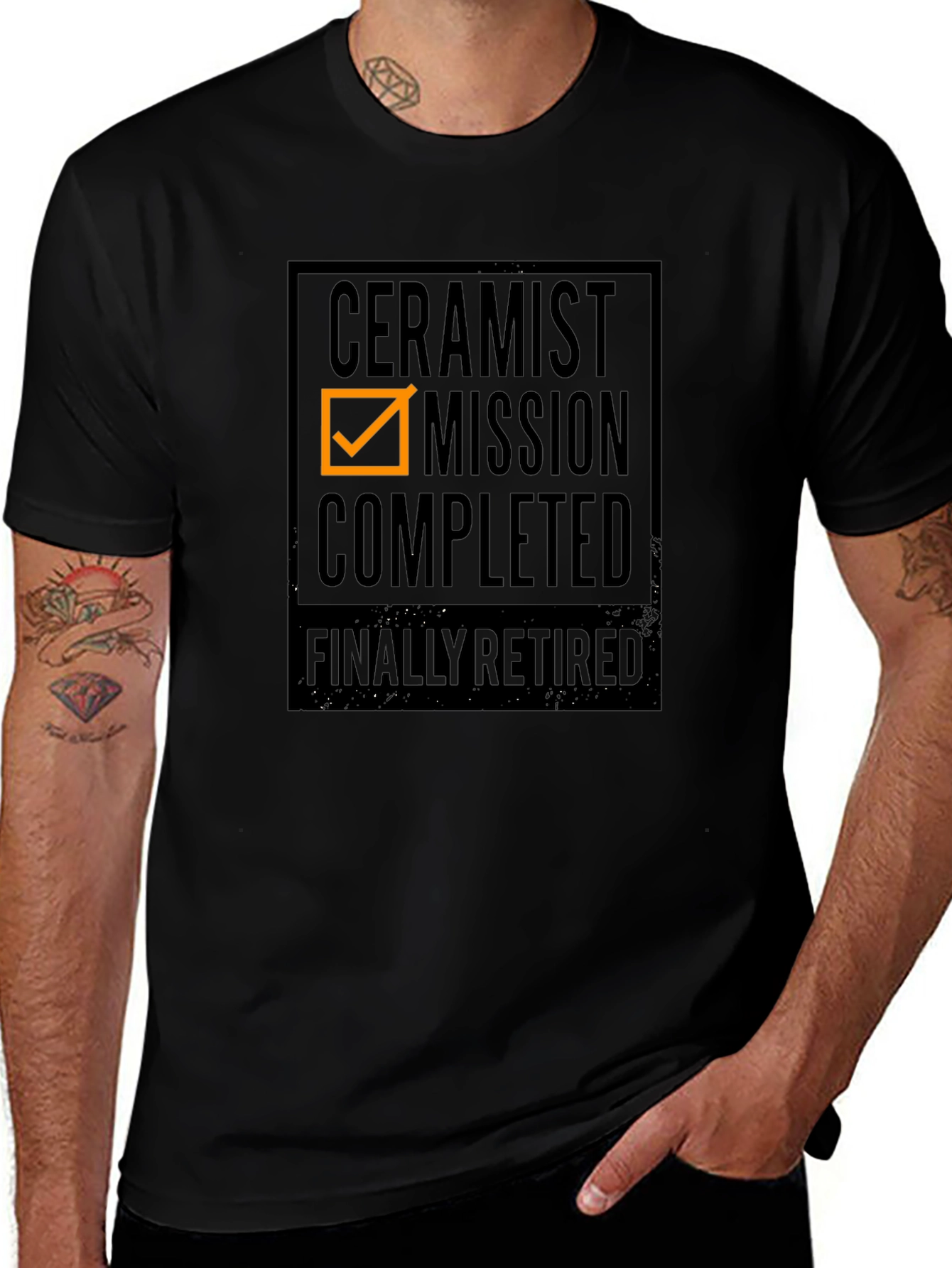 Ceramist Mission Completed Retired T-Shirt