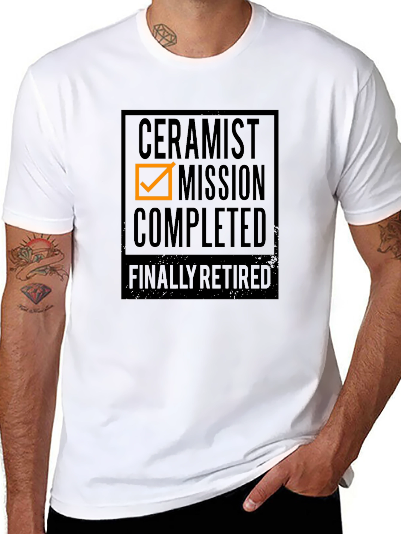 Ceramist Mission Completed Retired T-Shirt
