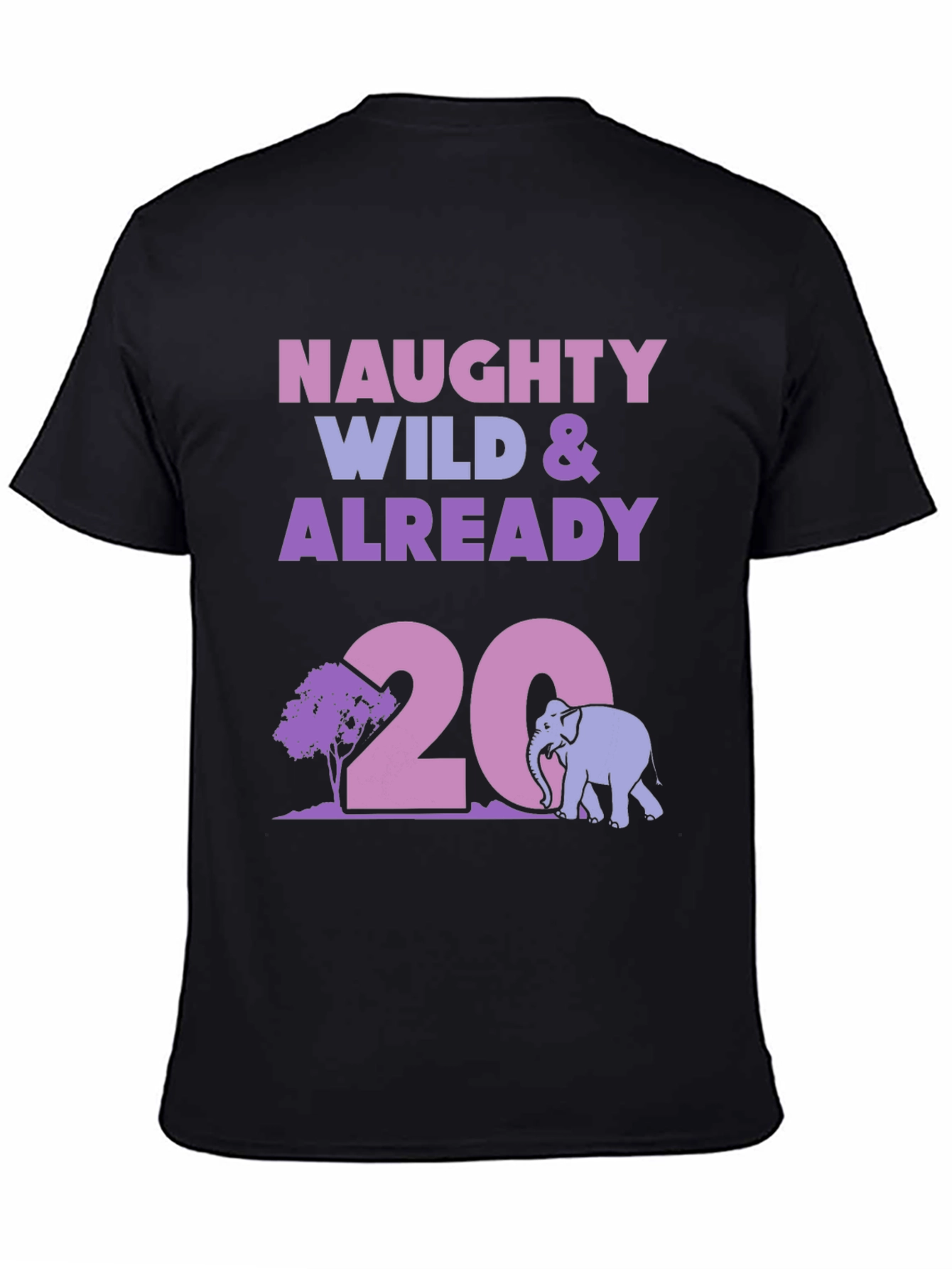Naughty Wild Already 20th Birthday T-Shirt