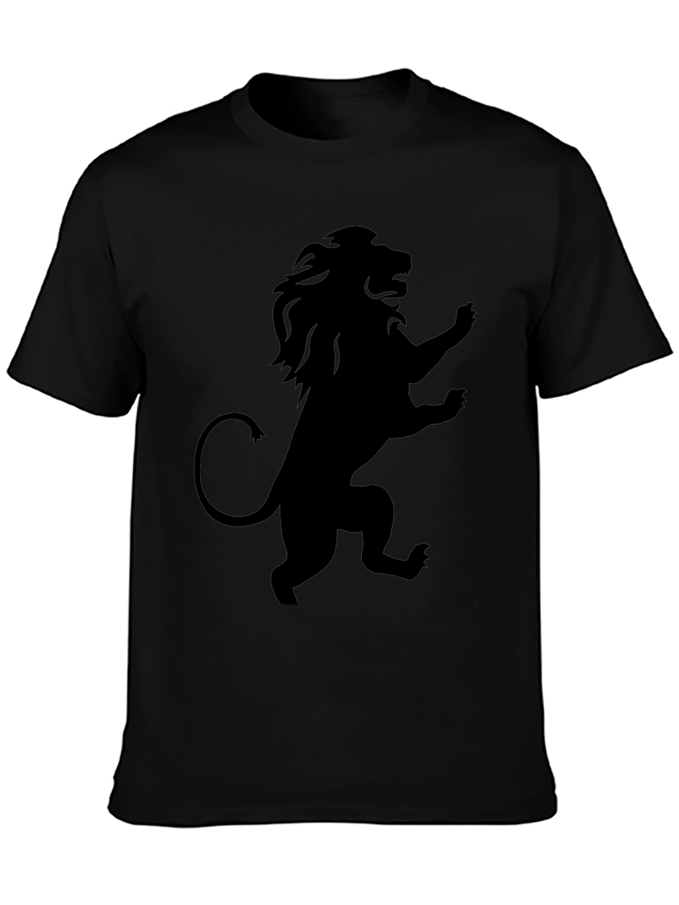 Lion Rampant Graphic T-Shirt - Black