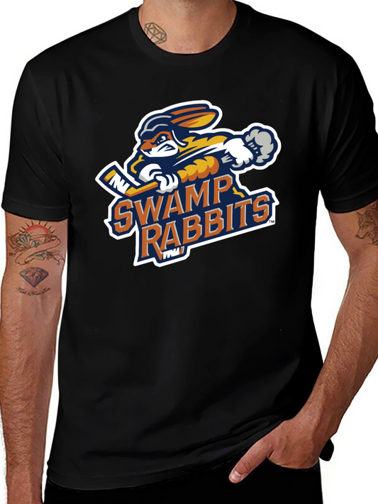 Swamp Rabbits Hockey T-Shirt - Black