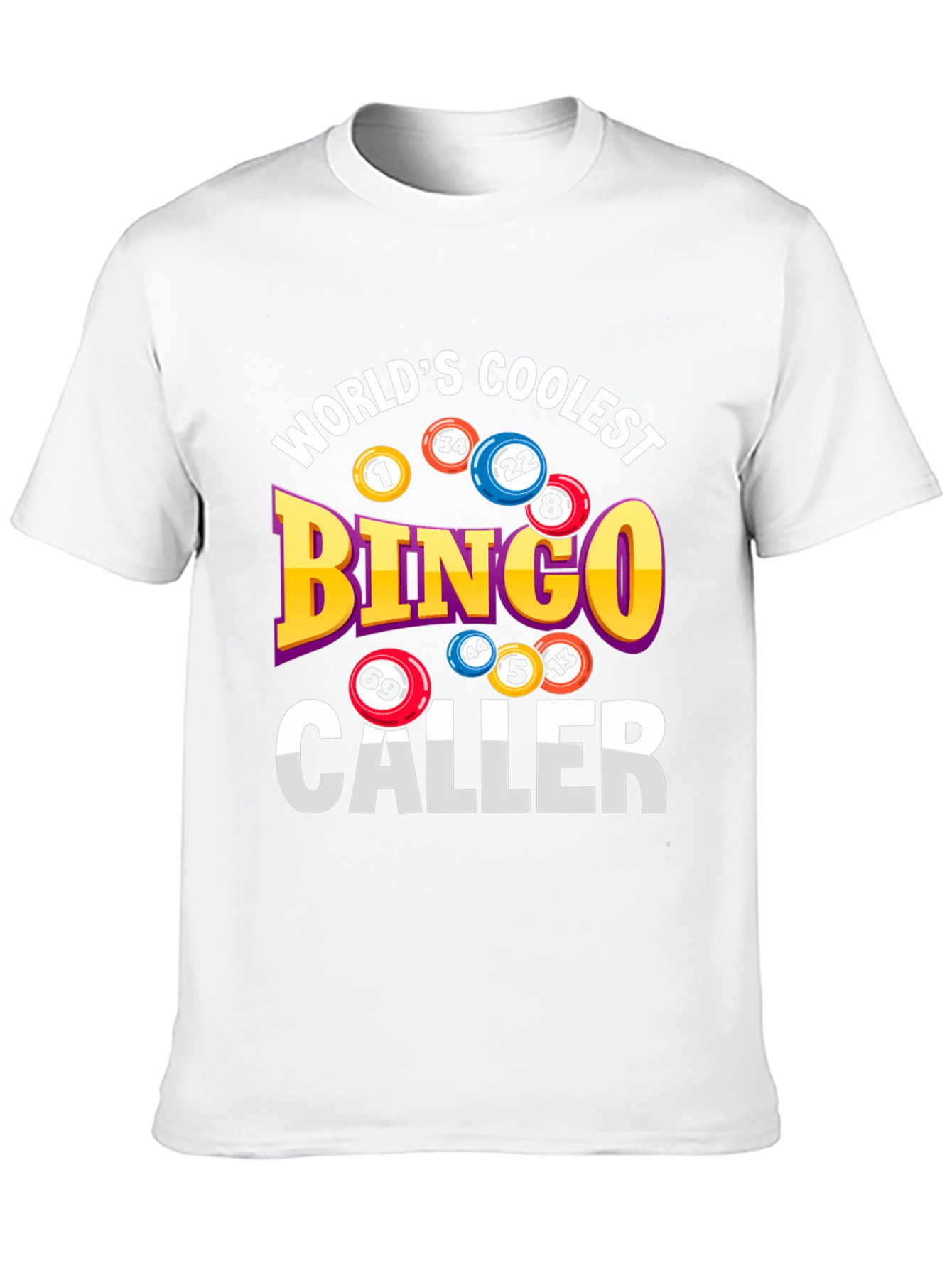 Worlds Coolest Bingo Caller Graphic Tee