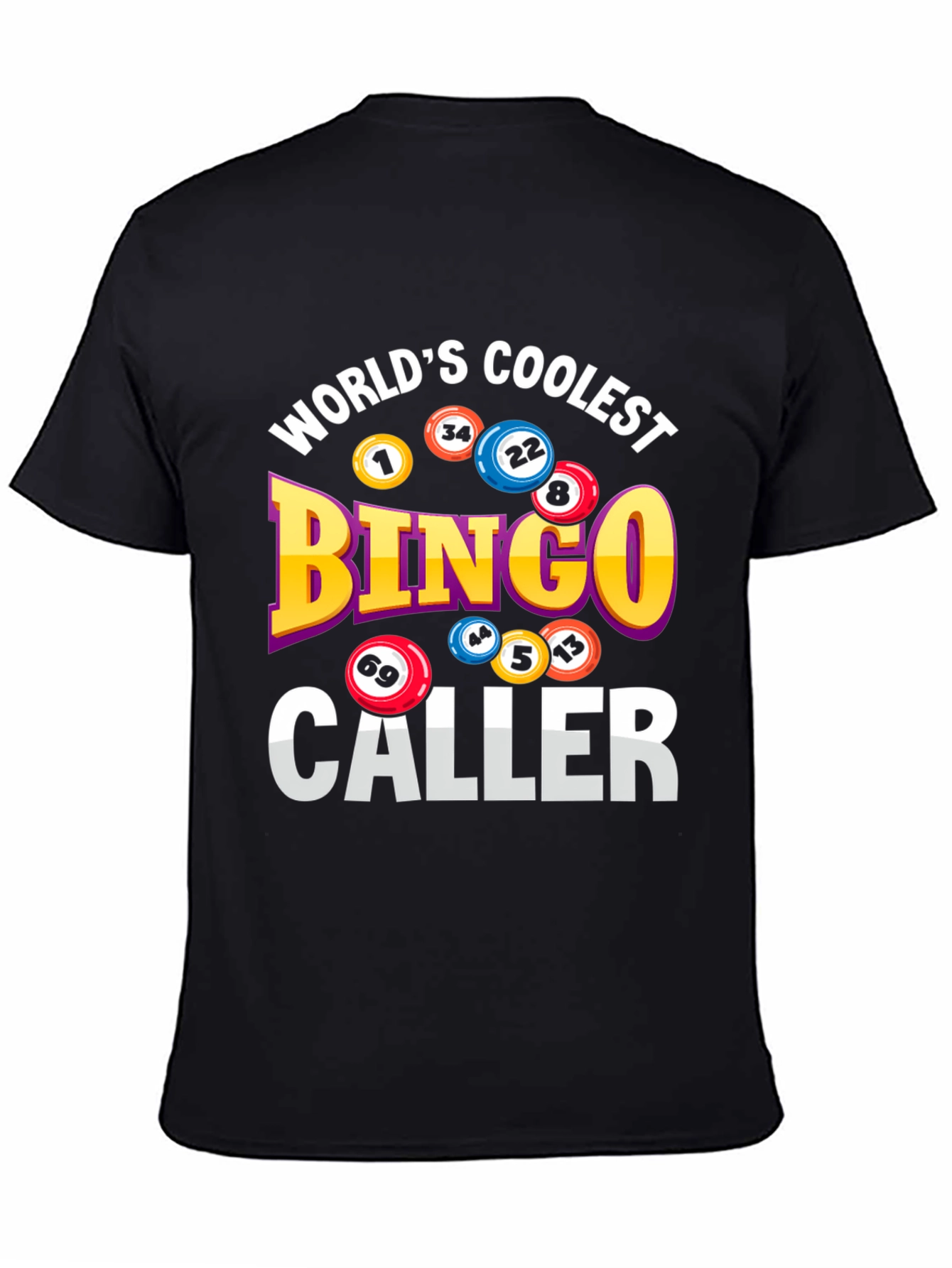 Worlds Coolest Bingo Caller Graphic Tee