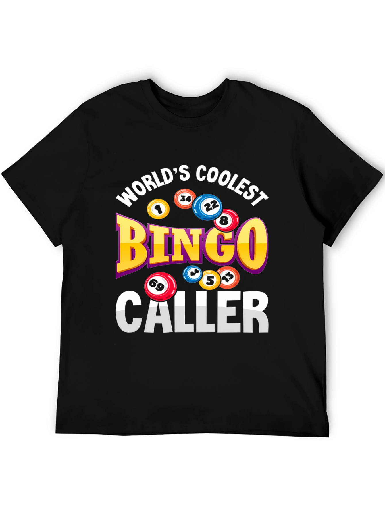 Worlds Coolest Bingo Caller Graphic Tee