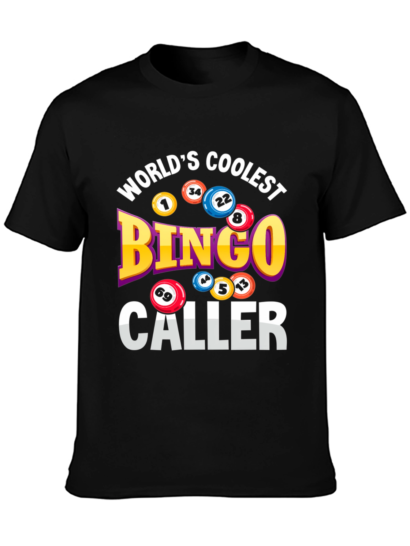 Worlds Coolest Bingo Caller Graphic Tee
