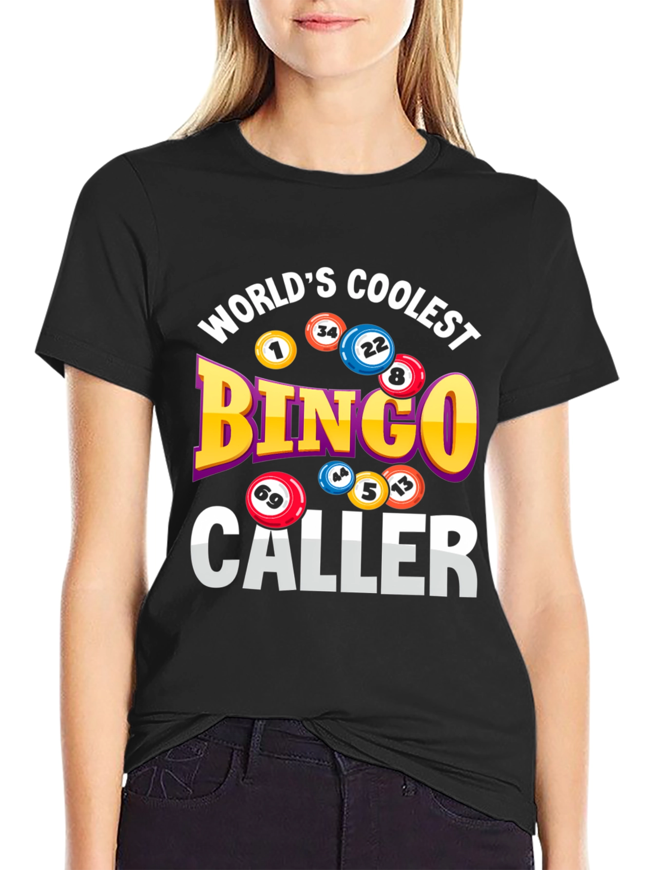 Worlds Coolest Bingo Caller Graphic Tee
