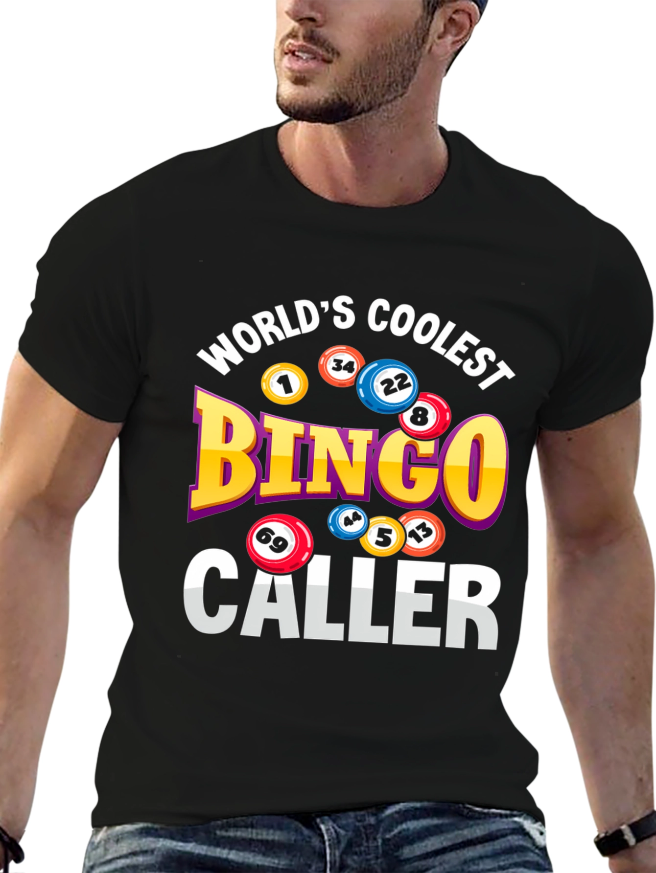 Worlds Coolest Bingo Caller Graphic Tee