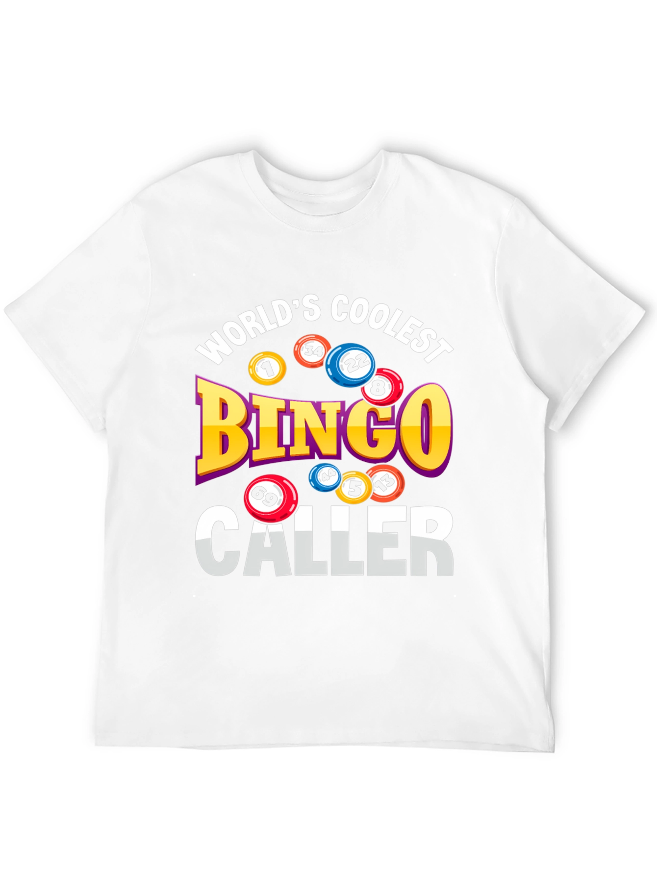 Worlds Coolest Bingo Caller Graphic Tee