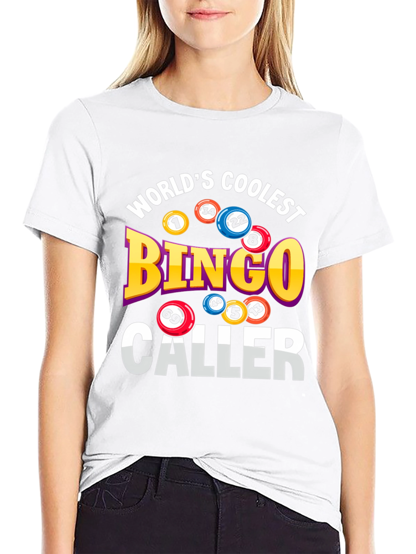 Worlds Coolest Bingo Caller Graphic Tee