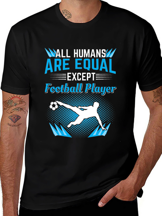 Funny Football Player Graphic T-Shirt