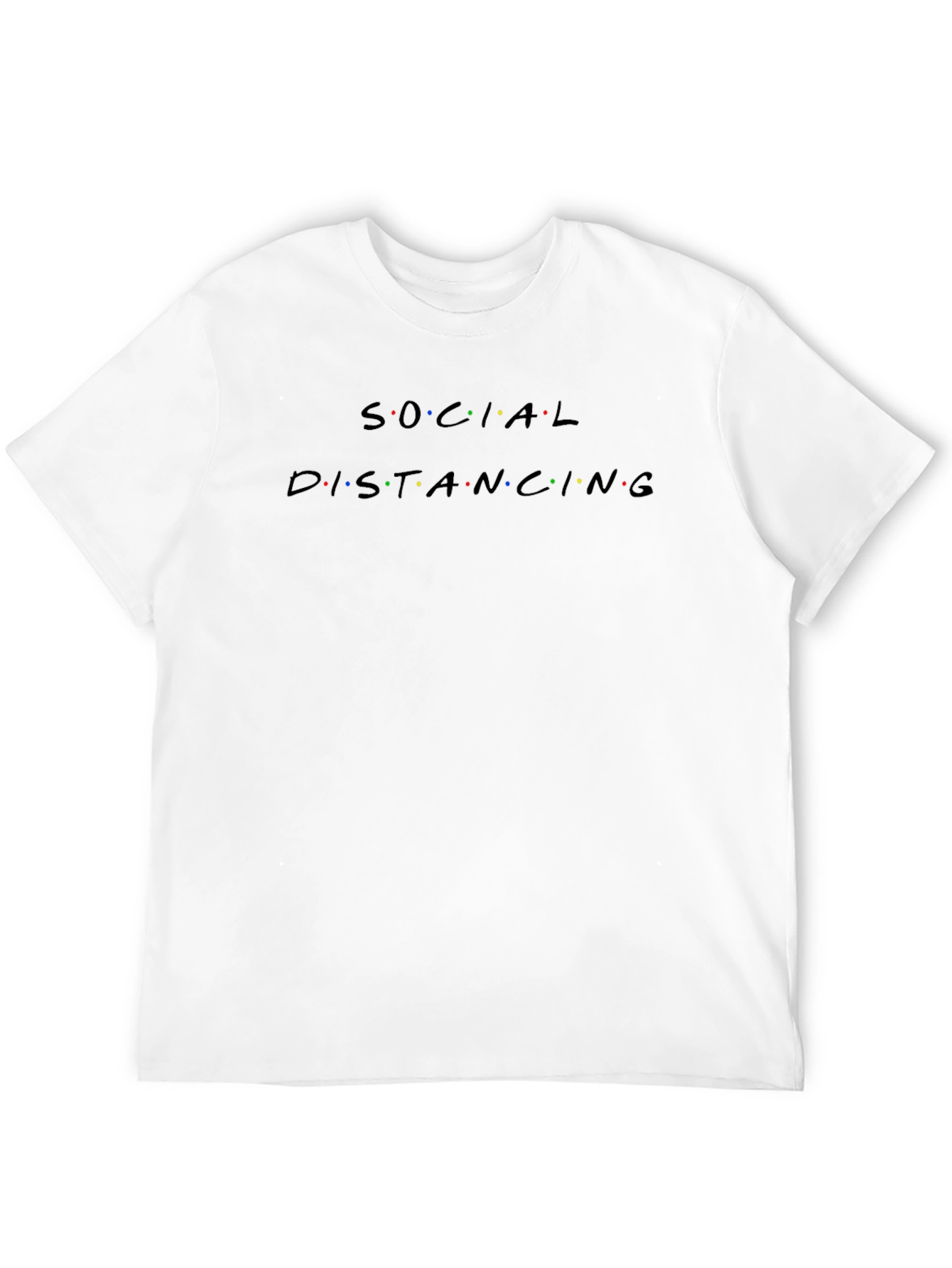 Social Distancing Friends Style Tee
