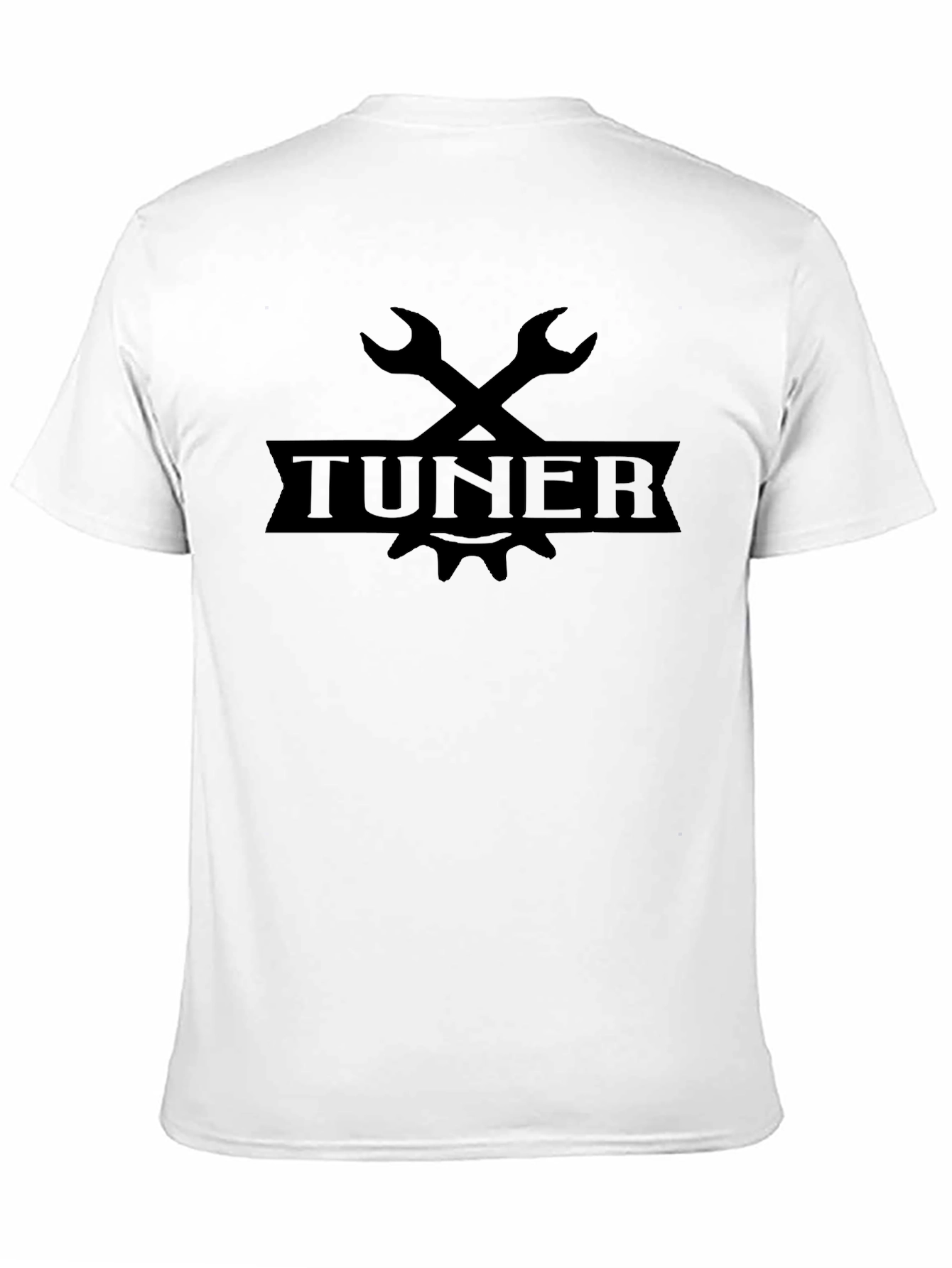 Tuner Wrench Graphic Black T-Shirt