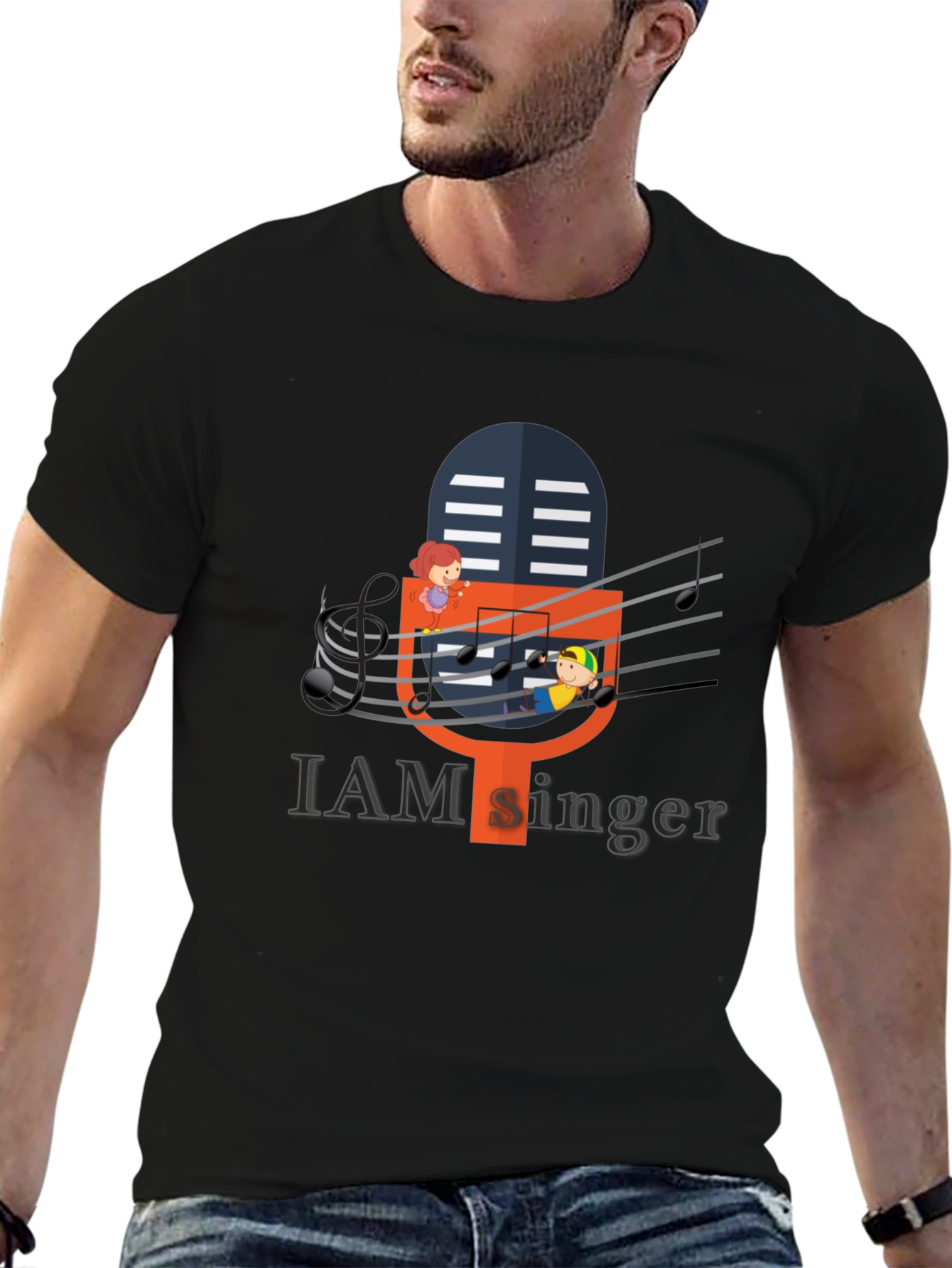 Singer T-Shirt - Stylish Graphic Tee