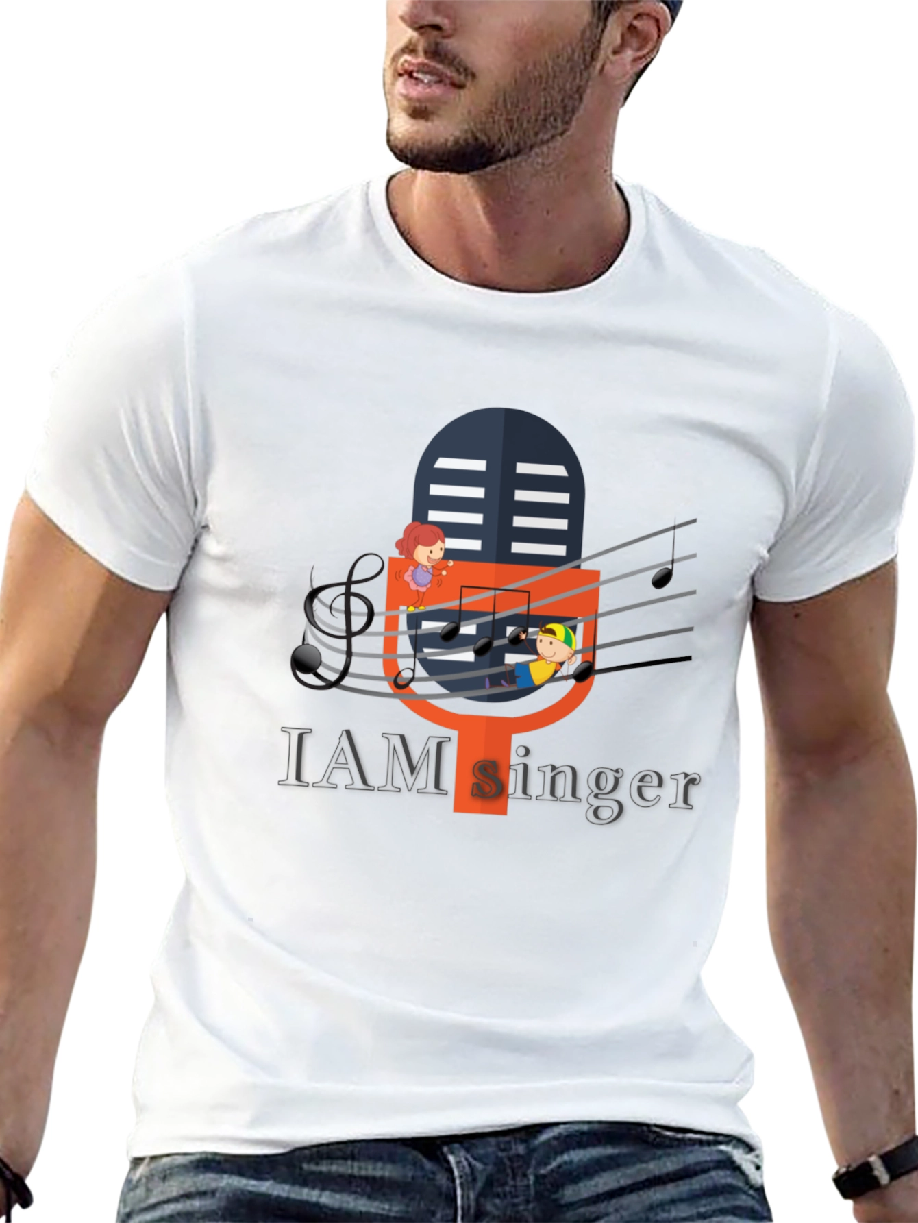 Singer T-Shirt - Stylish Graphic Tee