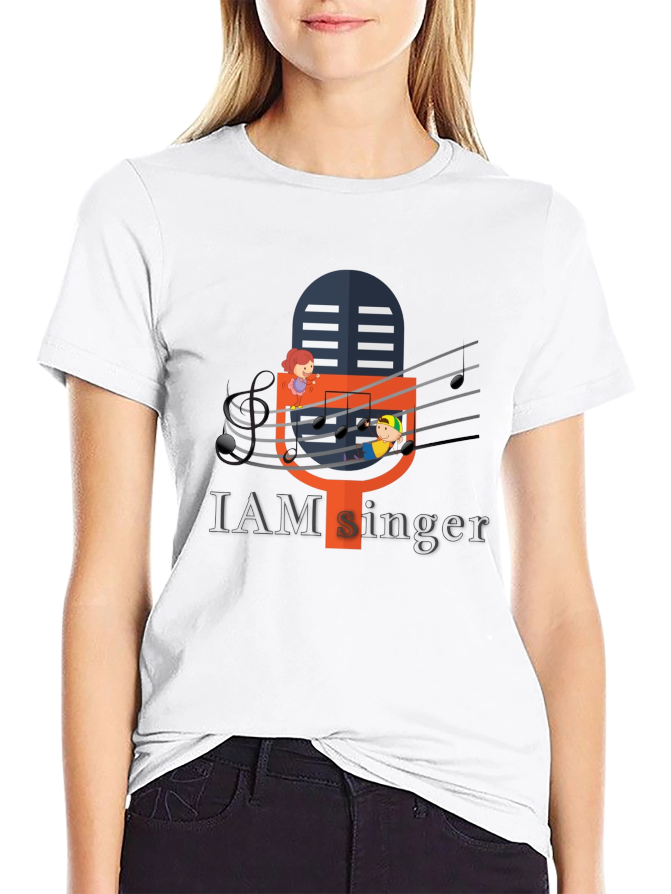 Singer T-Shirt - Stylish Graphic Tee