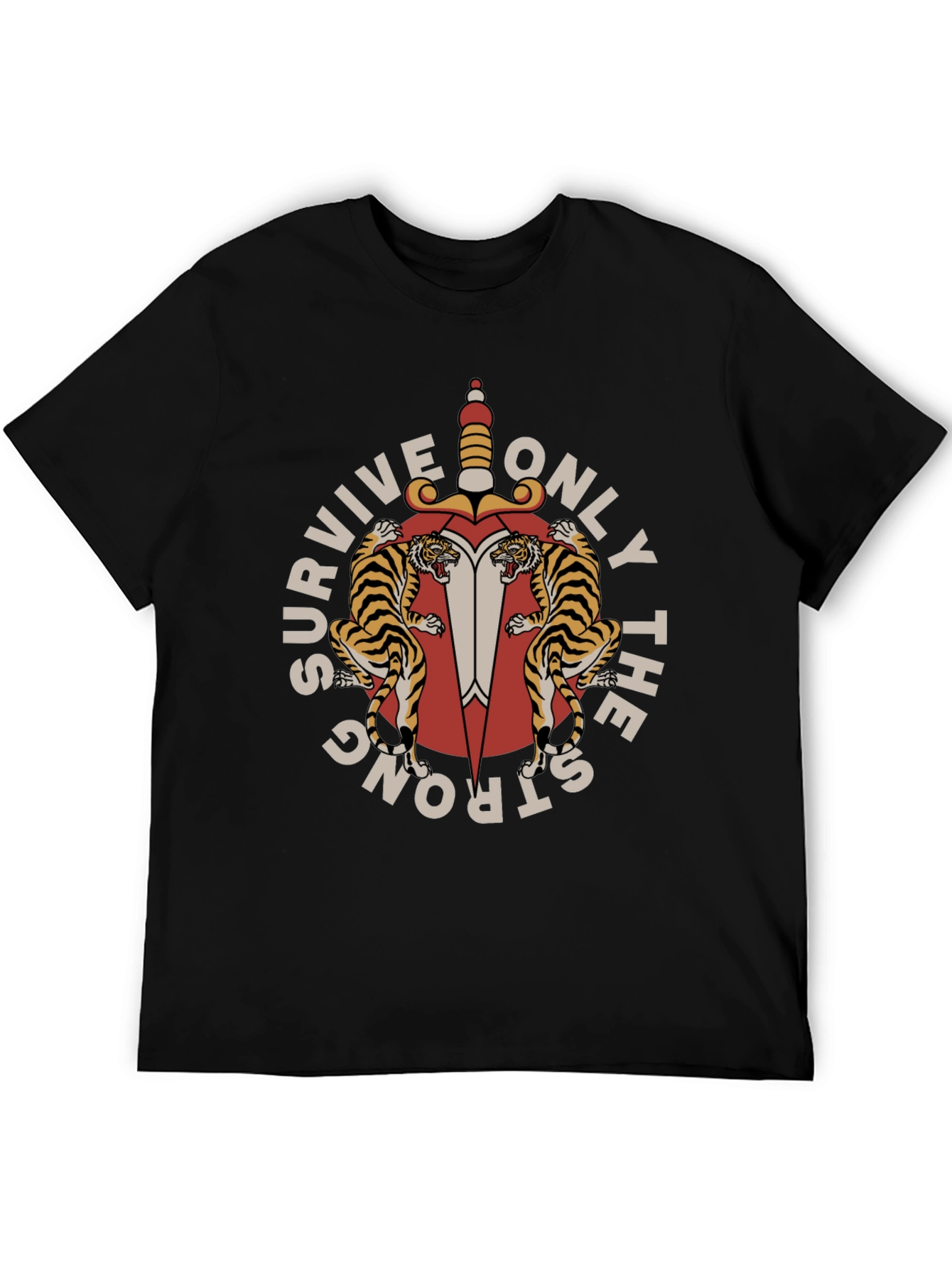 Survive Only The Strong Graphic Tee