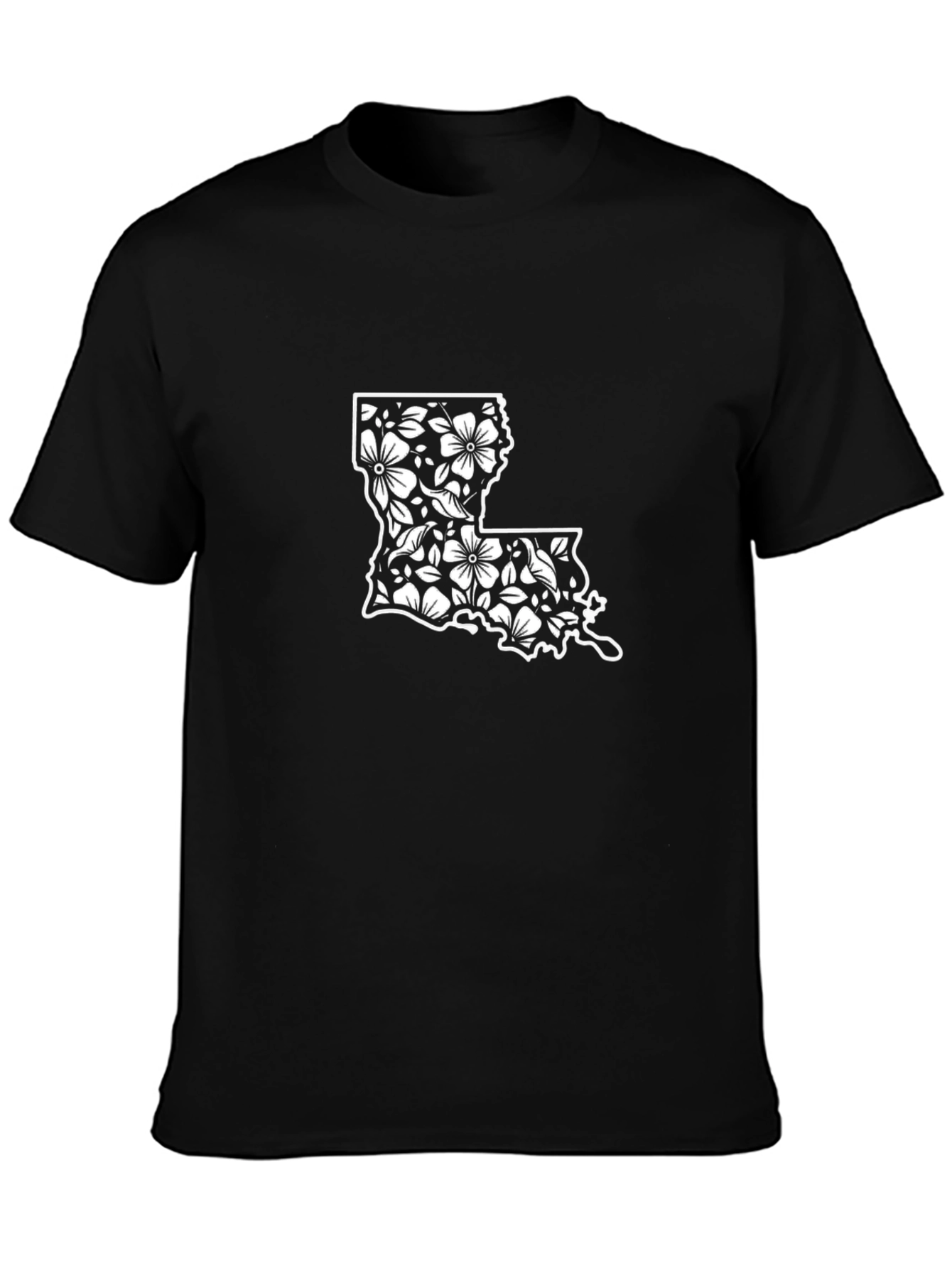 Louisiana Floral State Pride T-Shirt
