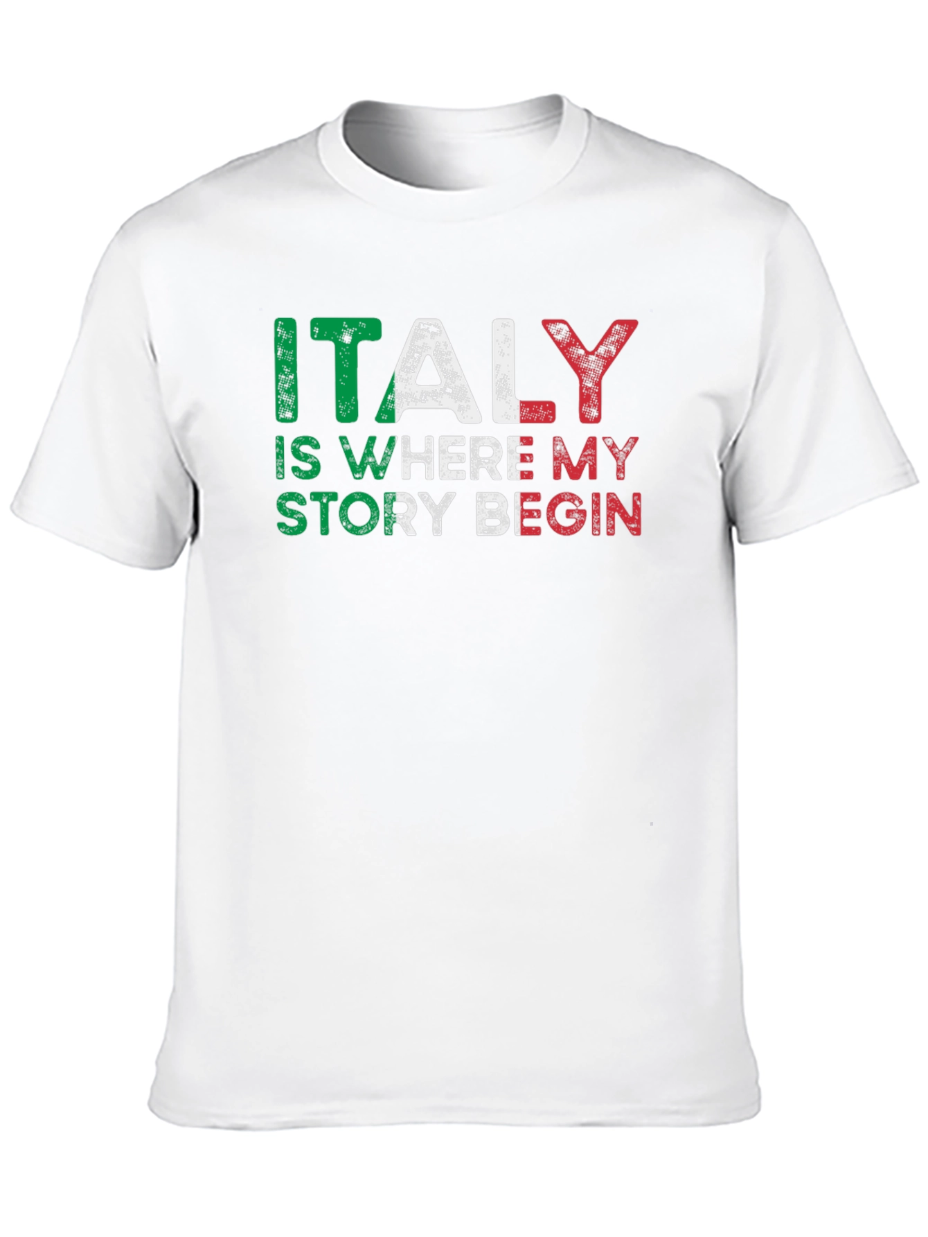 Italy Story Graphic Tee - Black