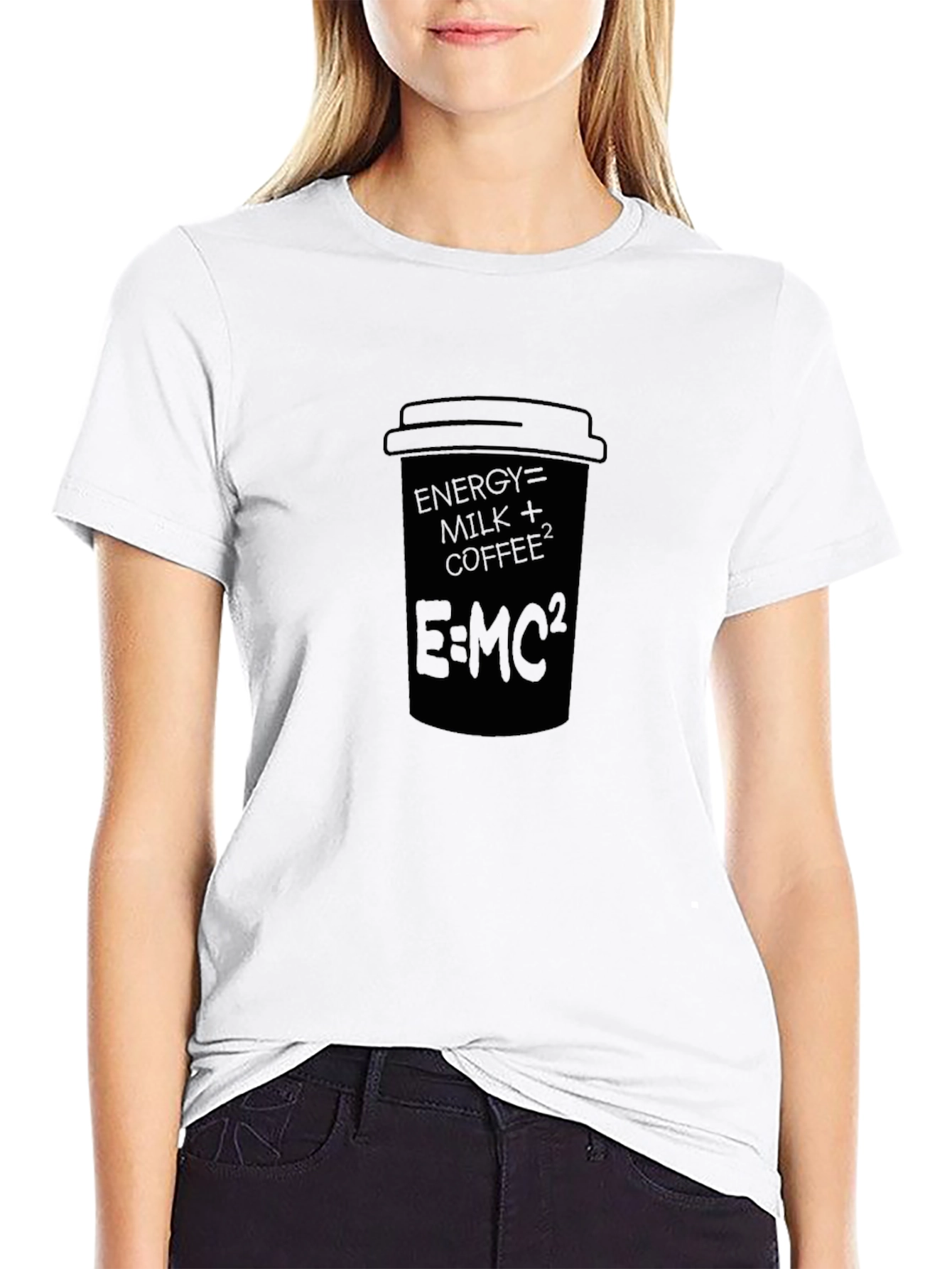 Energy = Coffee T-Shirt: Science Nerd Apparel