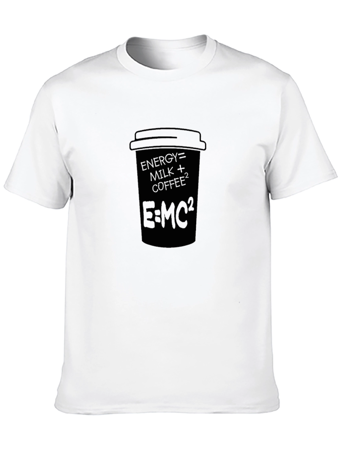 Energy = Coffee T-Shirt: Science Nerd Apparel
